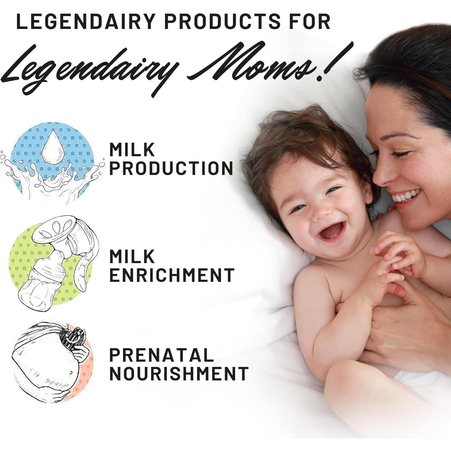 Suplemento de Lactancia Legendairy Milk Cash Cow y Lechita - 100% Natural