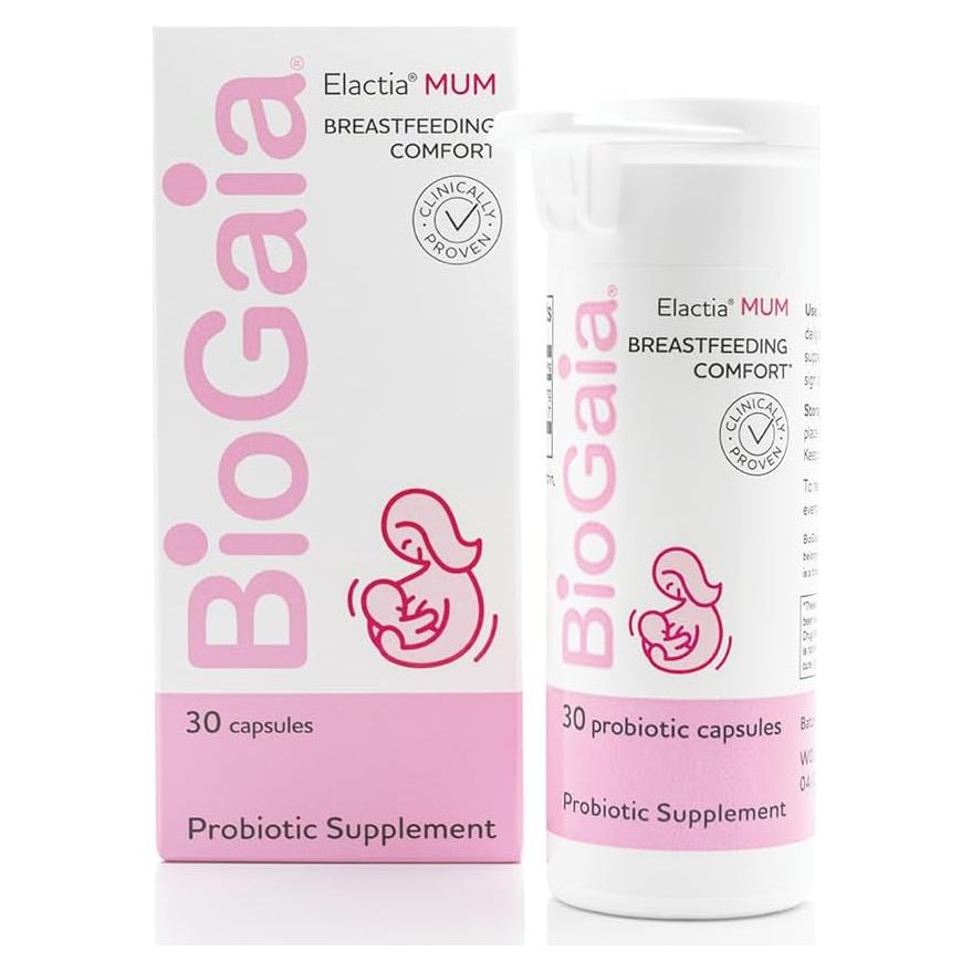 BioGaia Elactia Probiotico para Lactancia 30 Cápsulas
