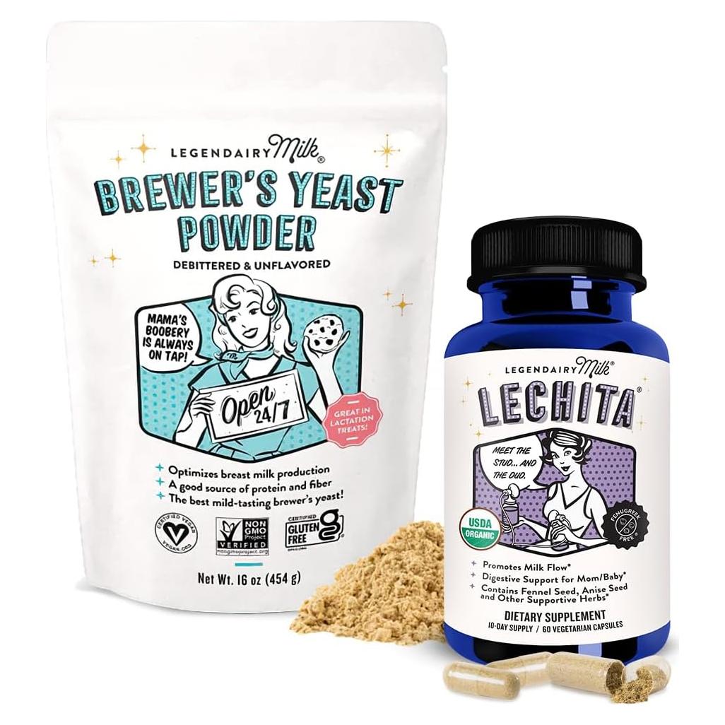 Suplemento de Lactancia Legendairy Milk Lechita y Levadura de Cerveza Orgánica
