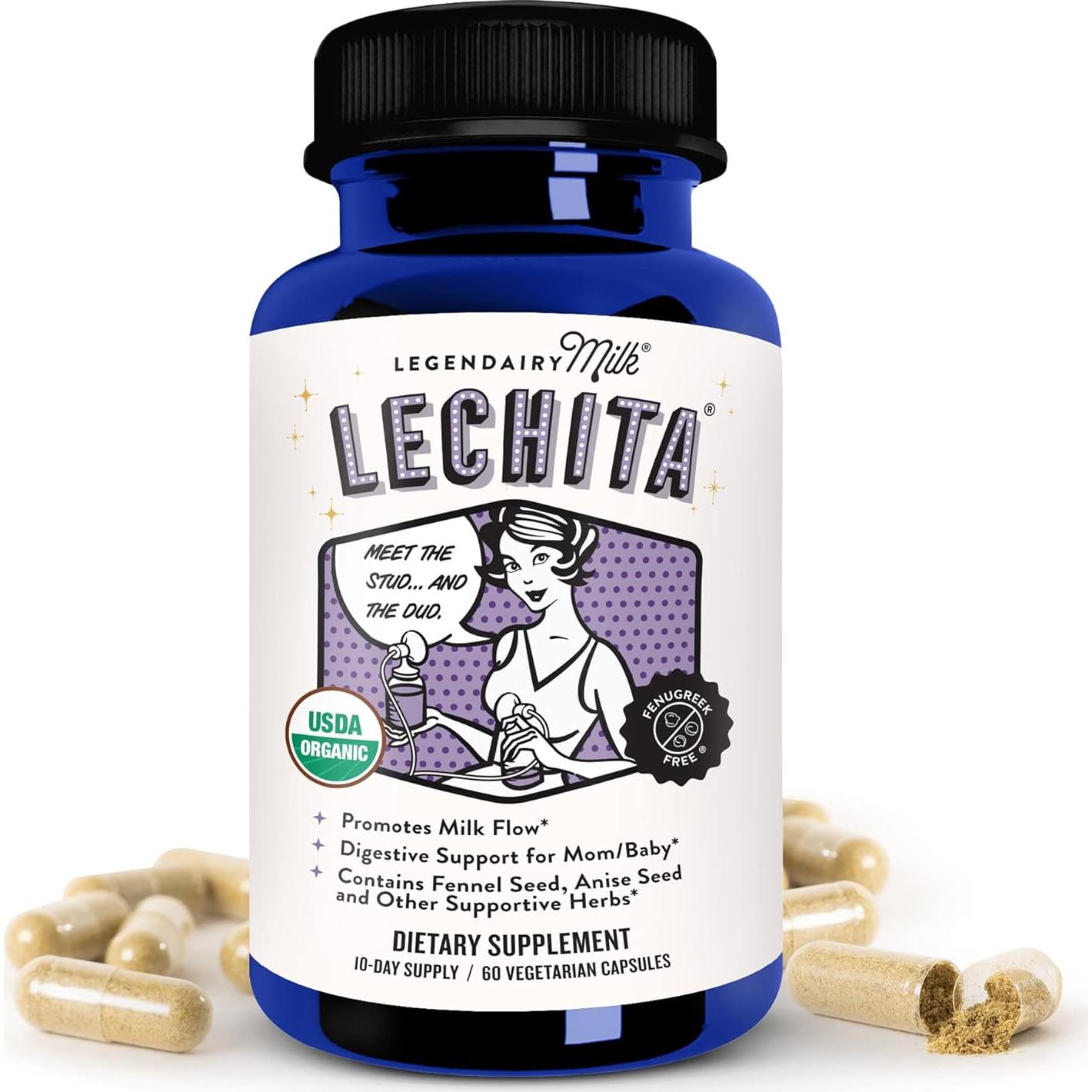 Suplemento de Lactancia Legendairy Milk Lechita y Levadura de Cerveza Orgánica