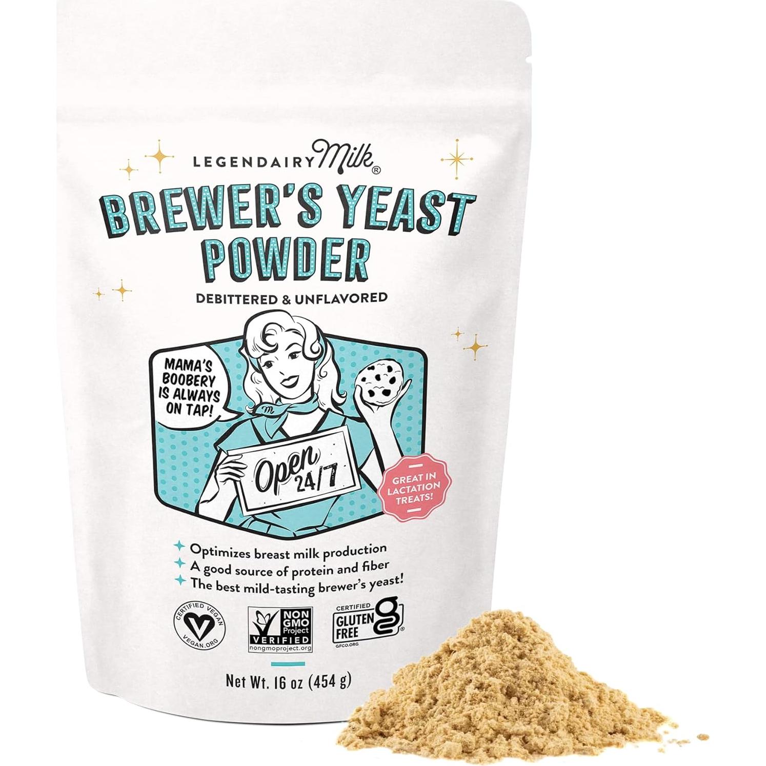 Suplemento de Lactancia Legendairy Milk Lechita y Levadura de Cerveza Orgánica