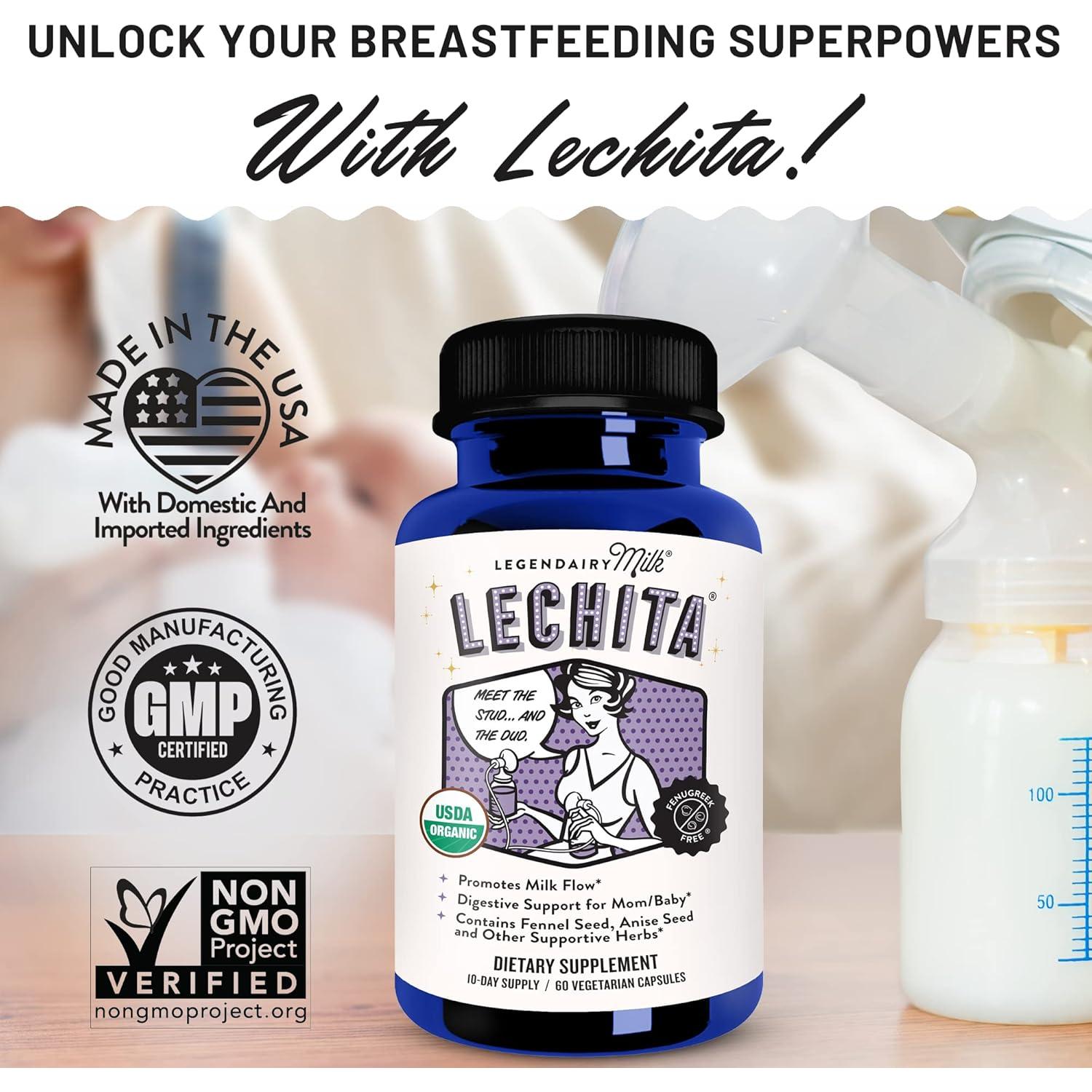 Suplemento de Lactancia Legendairy Milk Lechita y Levadura de Cerveza Orgánica