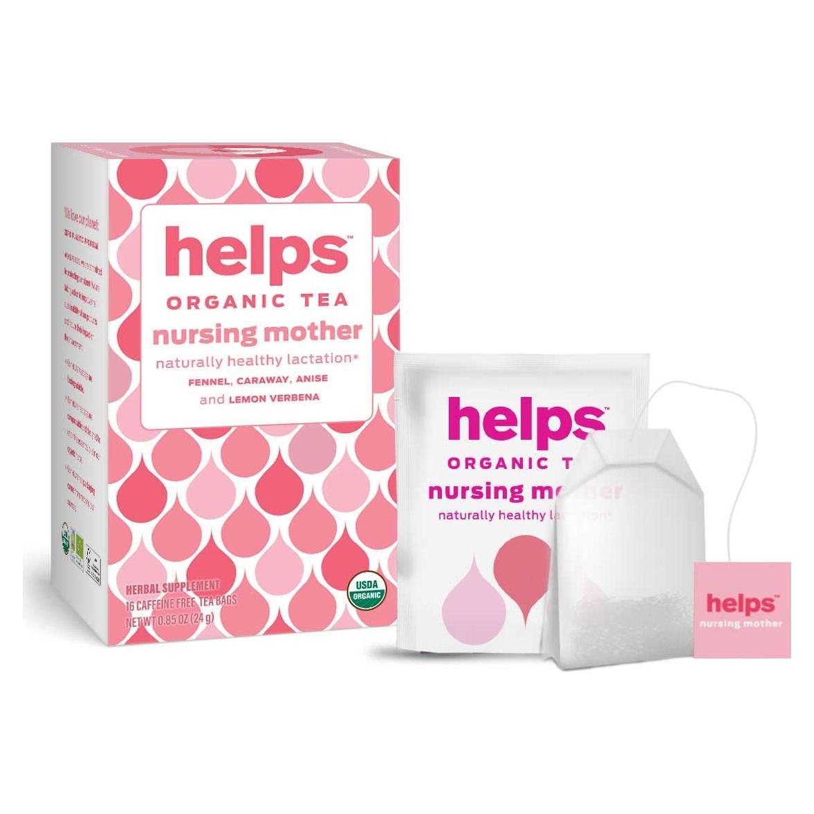 Té Herbal para Madres Lactantes Helps | 16 Bolsitas Orgánicas