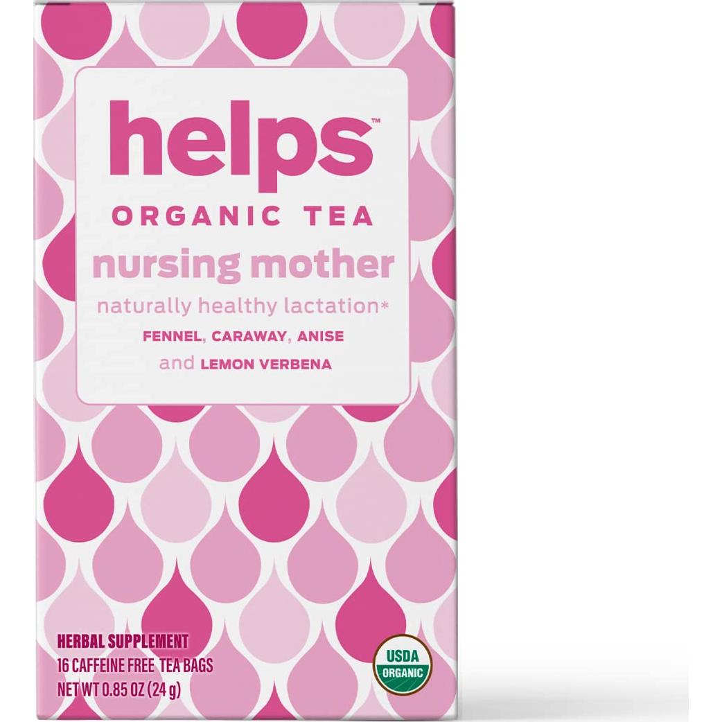 Té Herbal para Madres Lactantes Helps | 16 Bolsitas Orgánicas