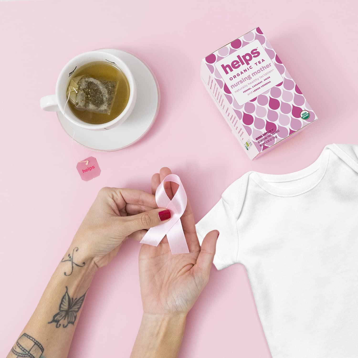 Té Herbal para Madres Lactantes Helps | 16 Bolsitas Orgánicas