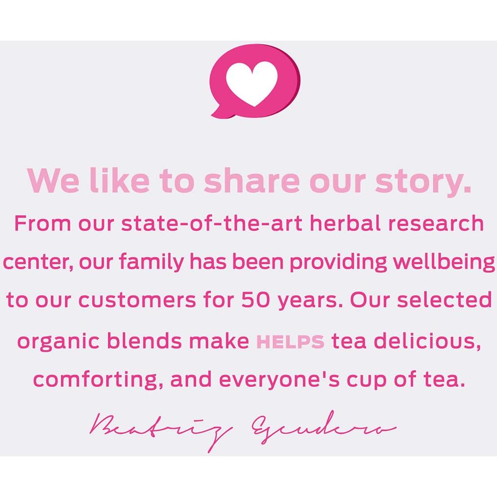 Té Herbal para Madres Lactantes Helps | 16 Bolsitas Orgánicas