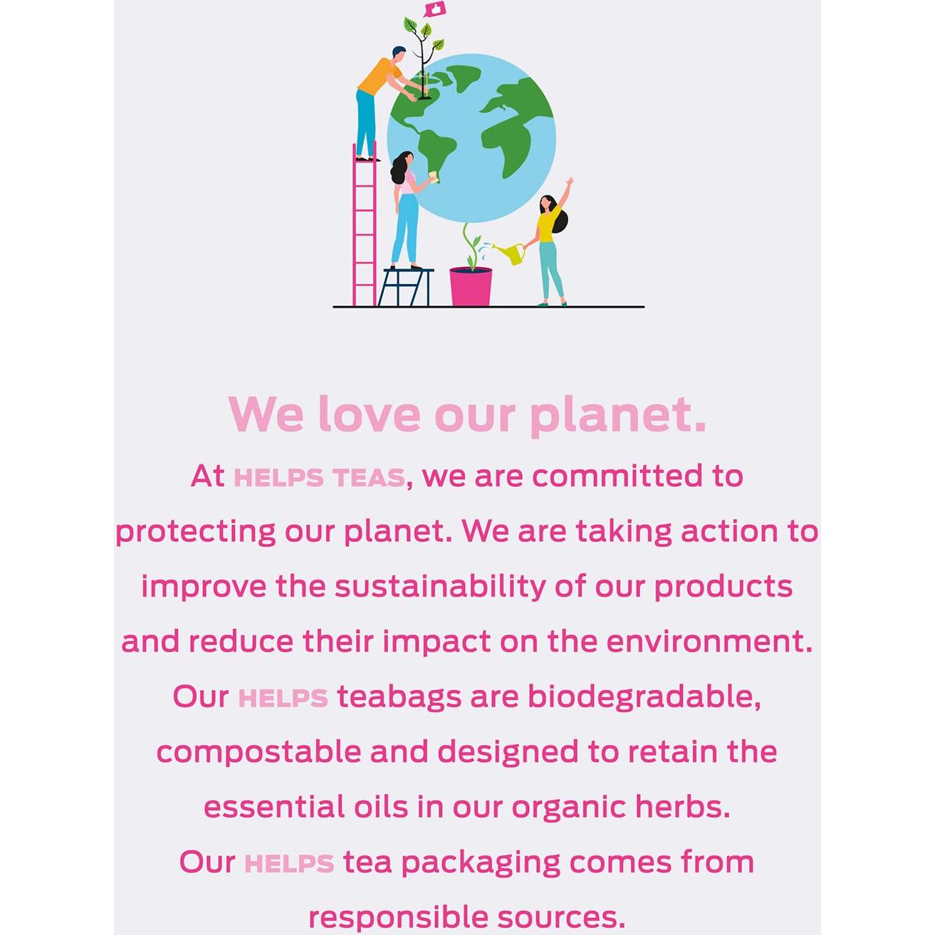 Té Herbal para Madres Lactantes Helps | 16 Bolsitas Orgánicas