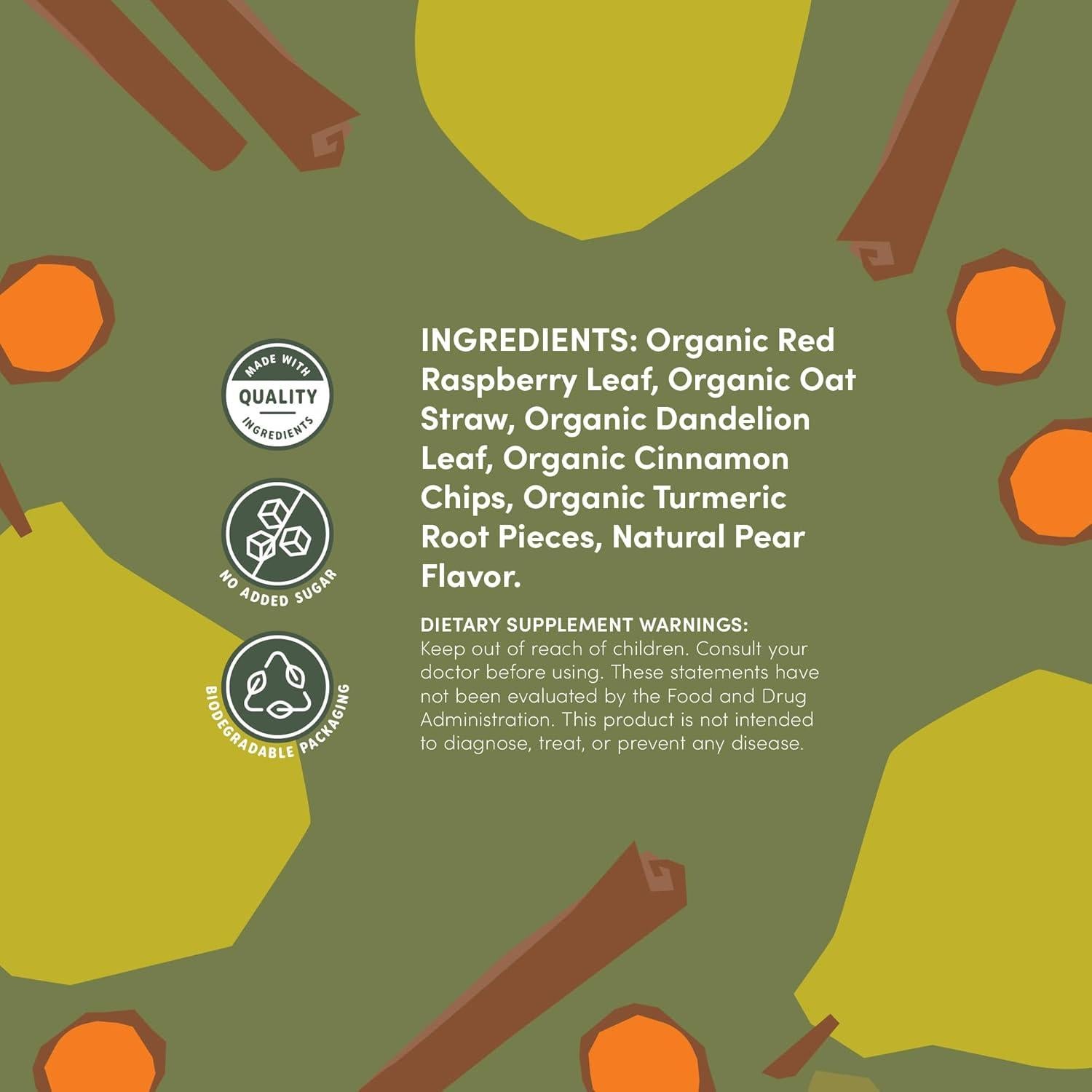 Té de Recuperación Postparto OAT MAMA - Pera Especiada 28 Saquitos