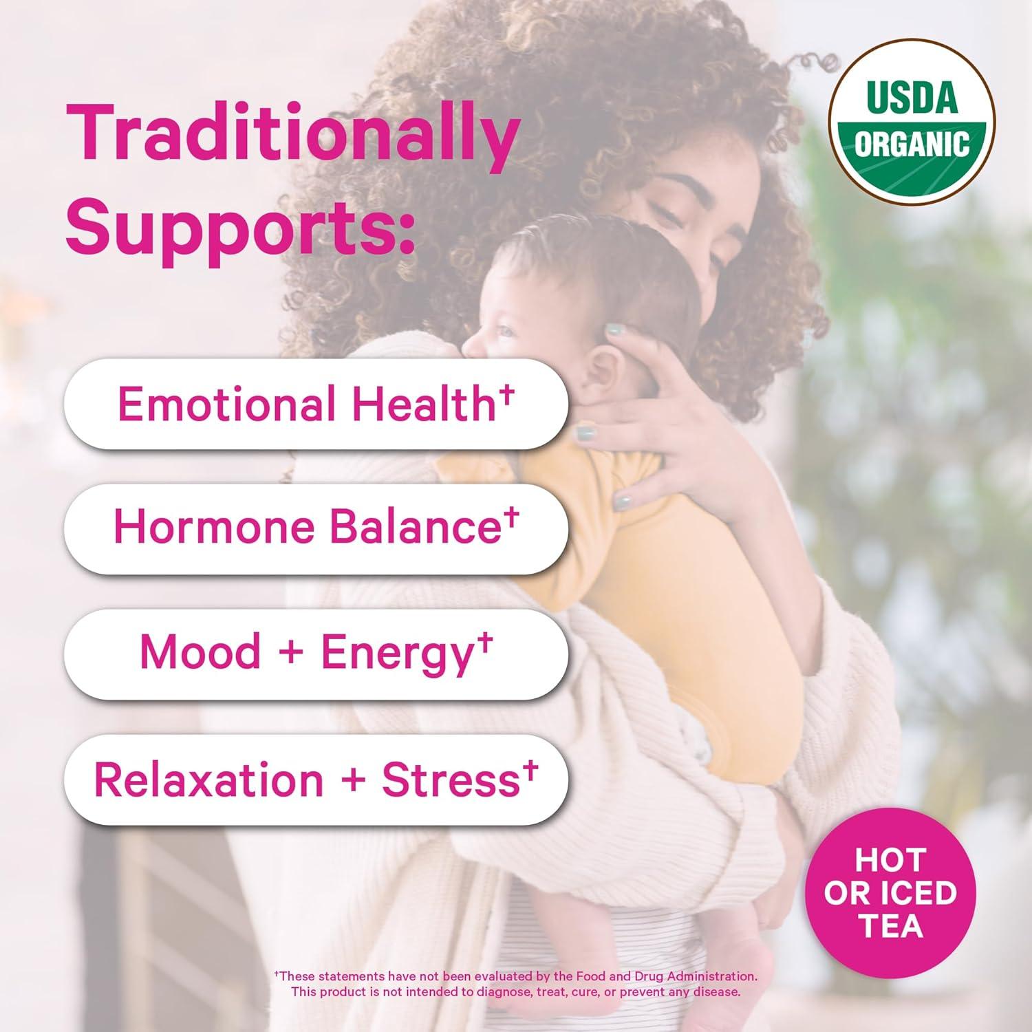 Té Postparto Pink Stork - Apoyo al Estado de Ánimo, 15 Bolsitas