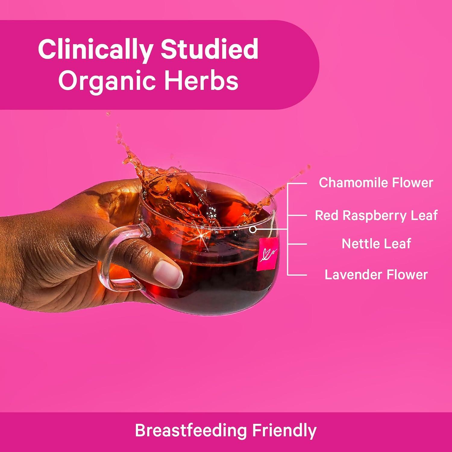 Té Postparto Pink Stork - Apoyo al Estado de Ánimo, 15 Bolsitas