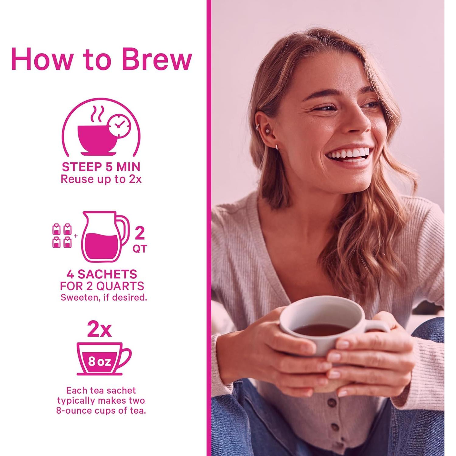 Té Postparto Pink Stork - Apoyo al Estado de Ánimo, 15 Bolsitas