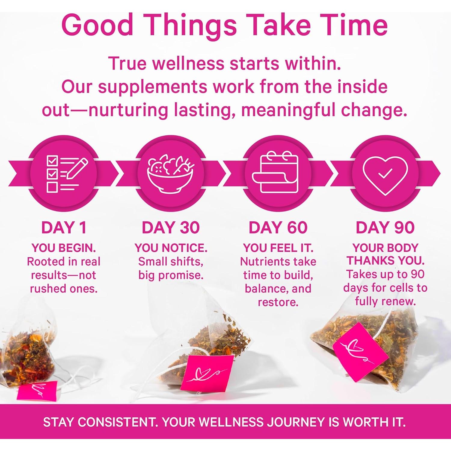 Té Postparto Pink Stork - Apoyo al Estado de Ánimo, 15 Bolsitas