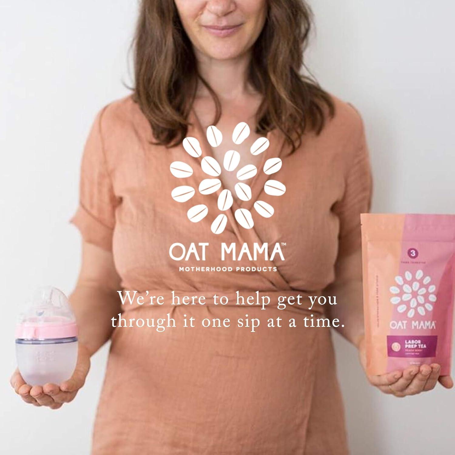 Té de Preparación para el Trabajo Oat Mama - Durazno Blanco - 14 Bolsitas