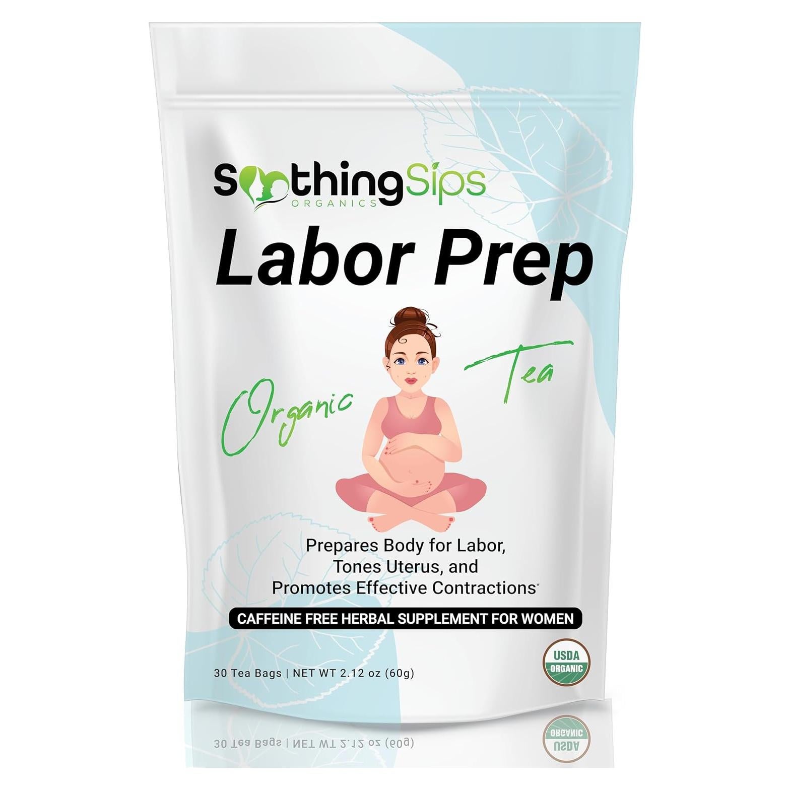 Té Orgánico Sips Calmantes para Preparación Laboral - 30 Bolsitas