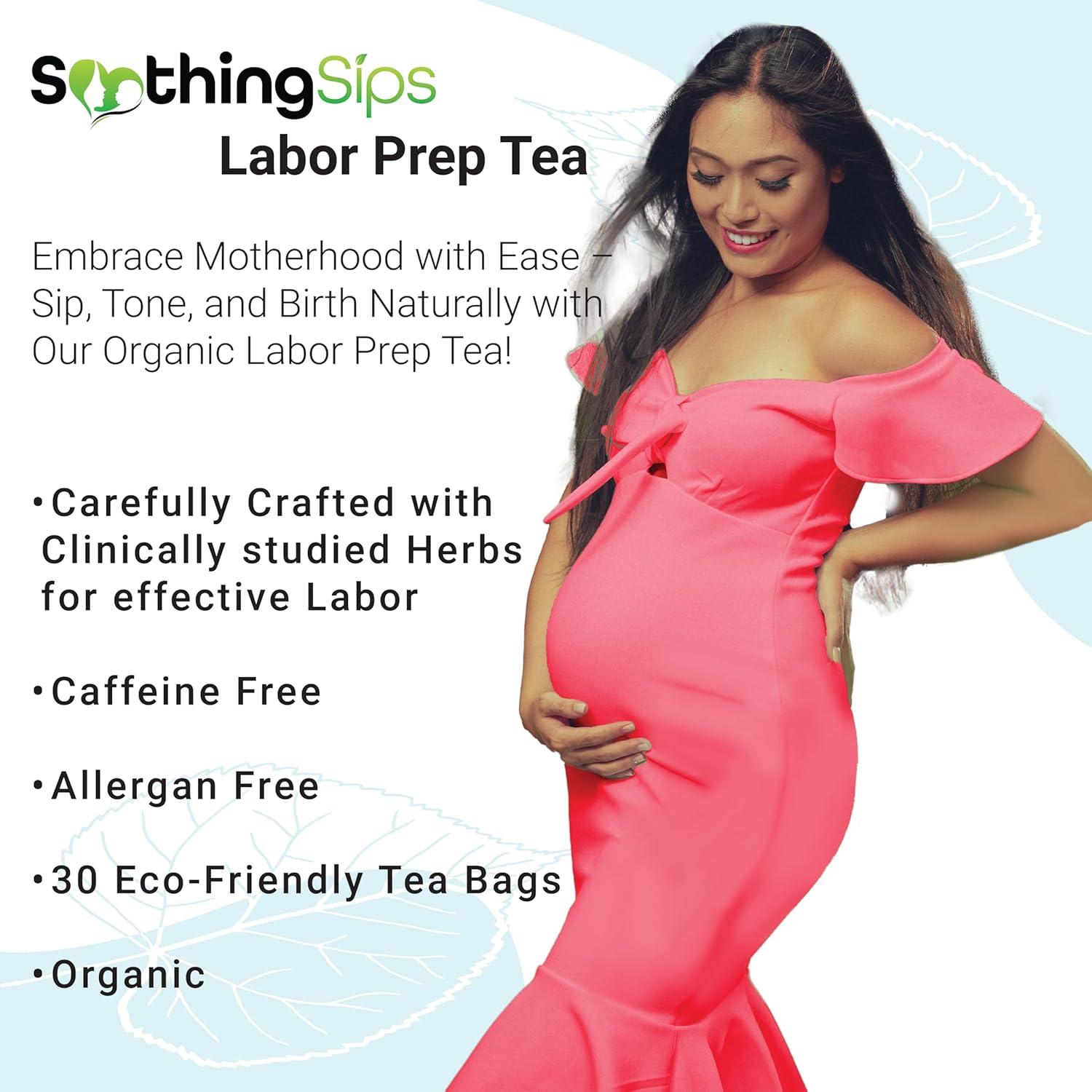 Té Orgánico Sips Calmantes para Preparación Laboral - 30 Bolsitas