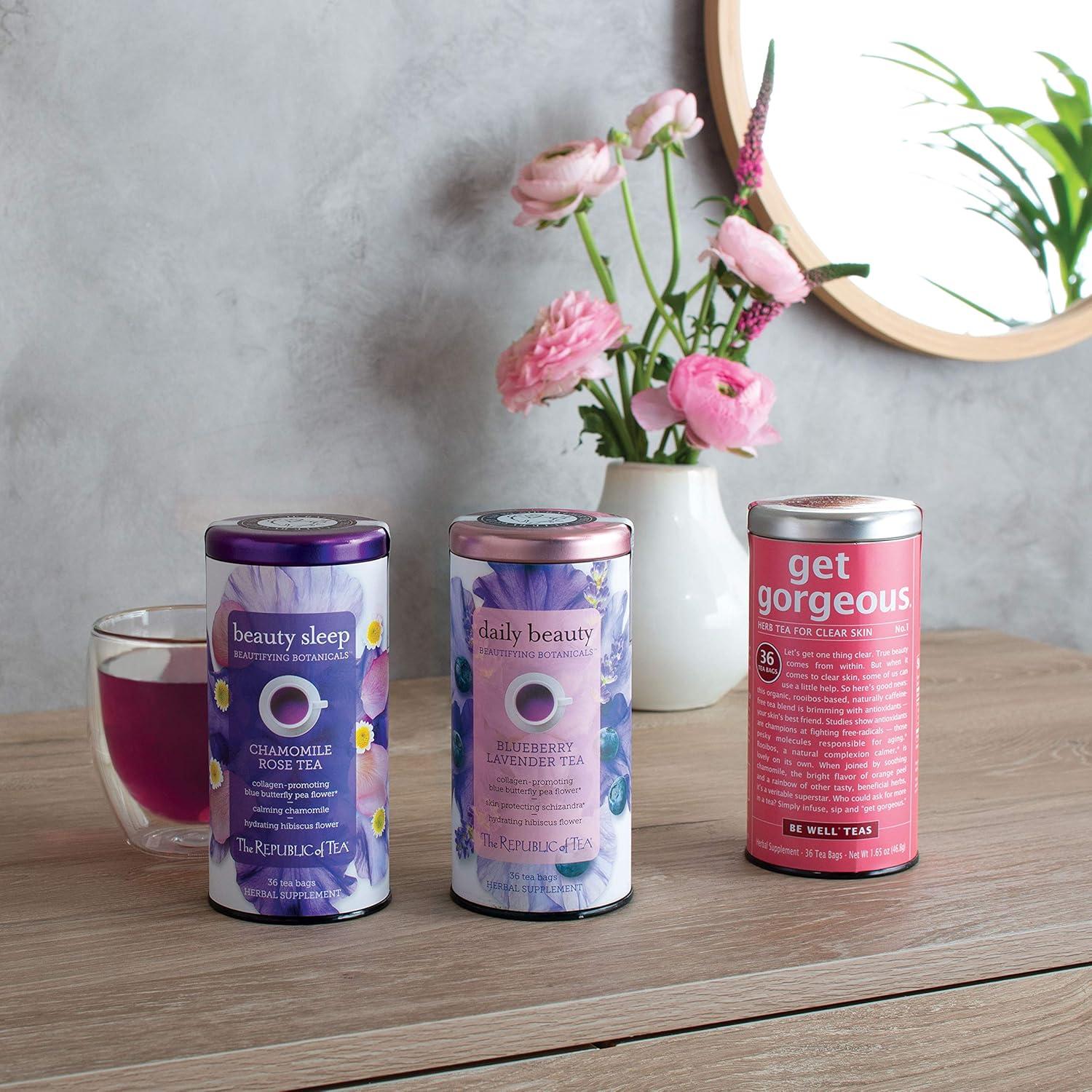 Té Herbal Get Gorgeous The Republic of Tea 36 Cuentos Detox