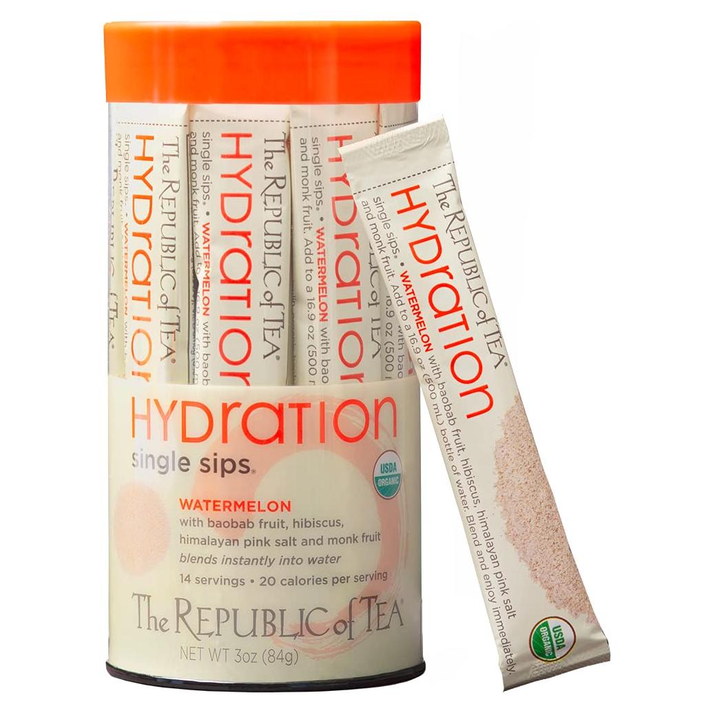 Agua de Hidratación de Sandía Orgánica La República del Té 85g
