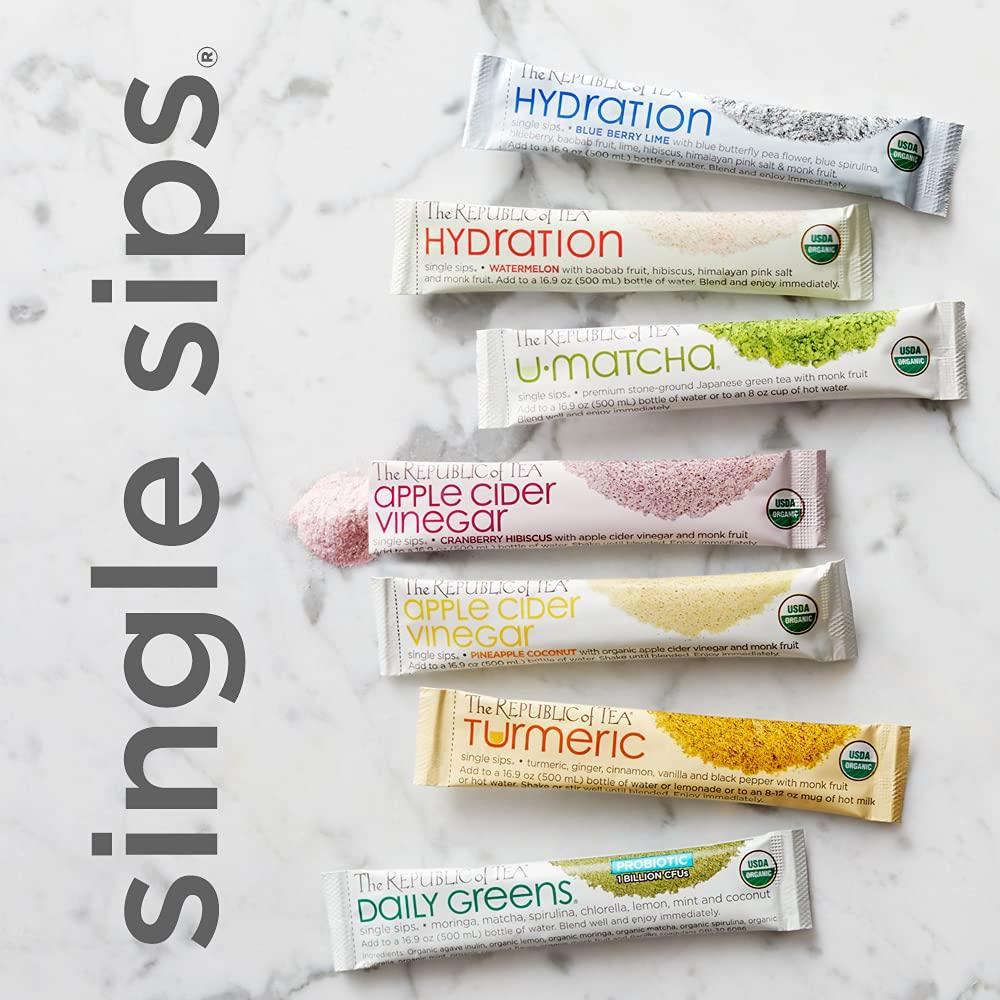 Agua de Hidratación de Sandía Orgánica La República del Té 85g