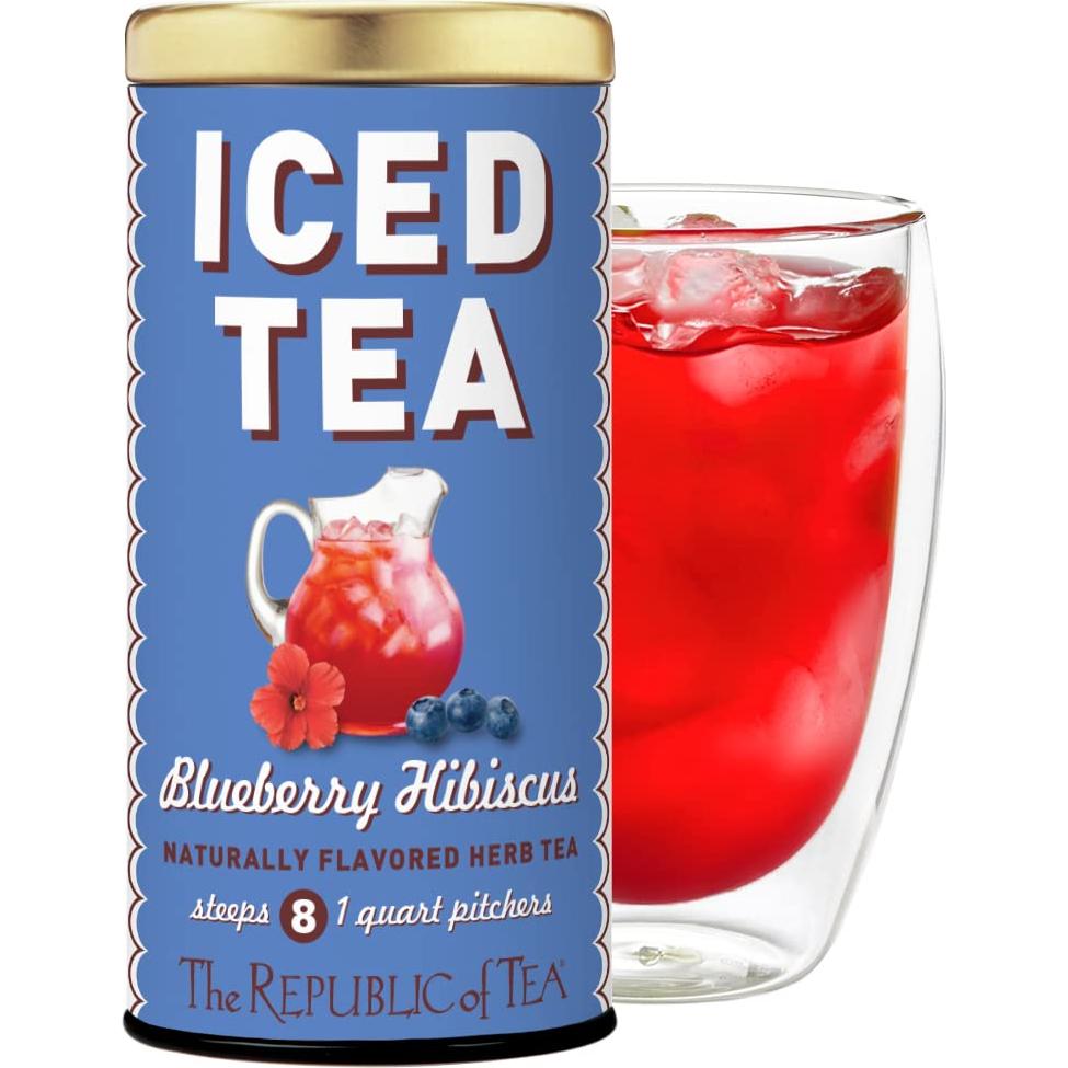 Té Helado de Hibisco y Arándano La República del Té - 8 Bolsitas