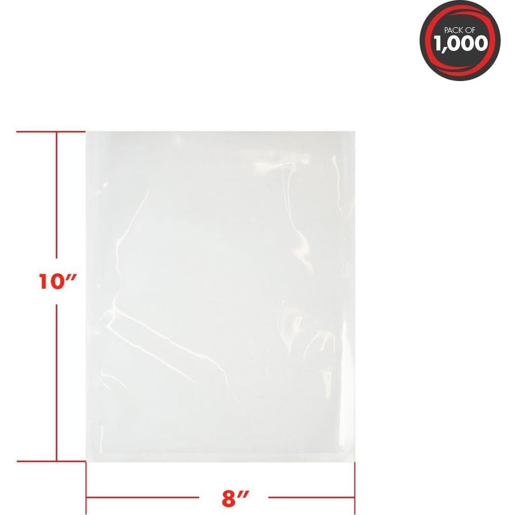 Bolsas de Vacío UltraSource 8x10 cm 1000 Pzas Sin BPA