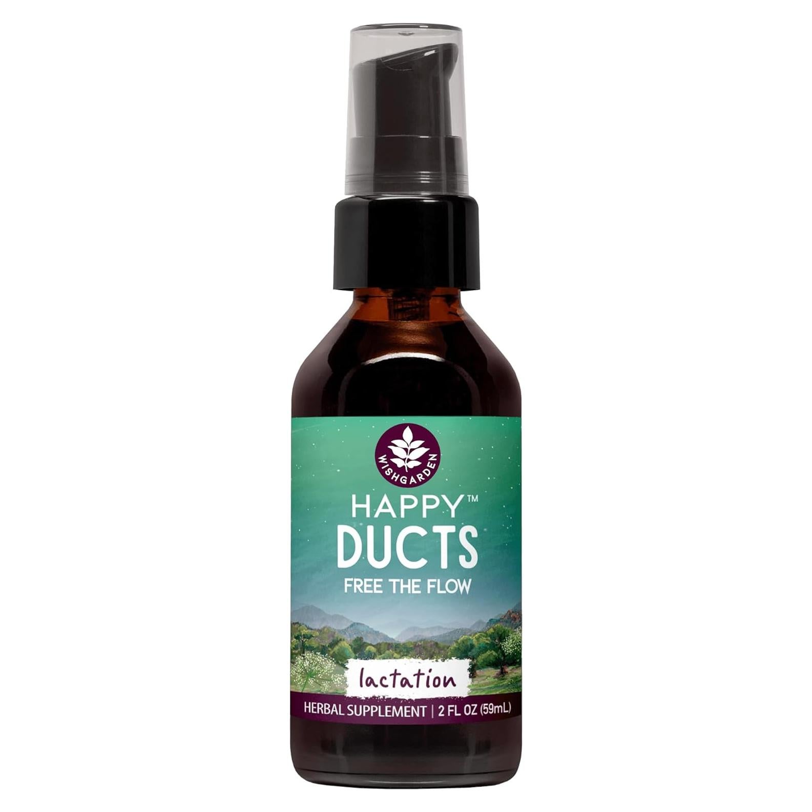 Suplemento Herbal WishGarden Happy Ducts 60ml Alivio Lactancia