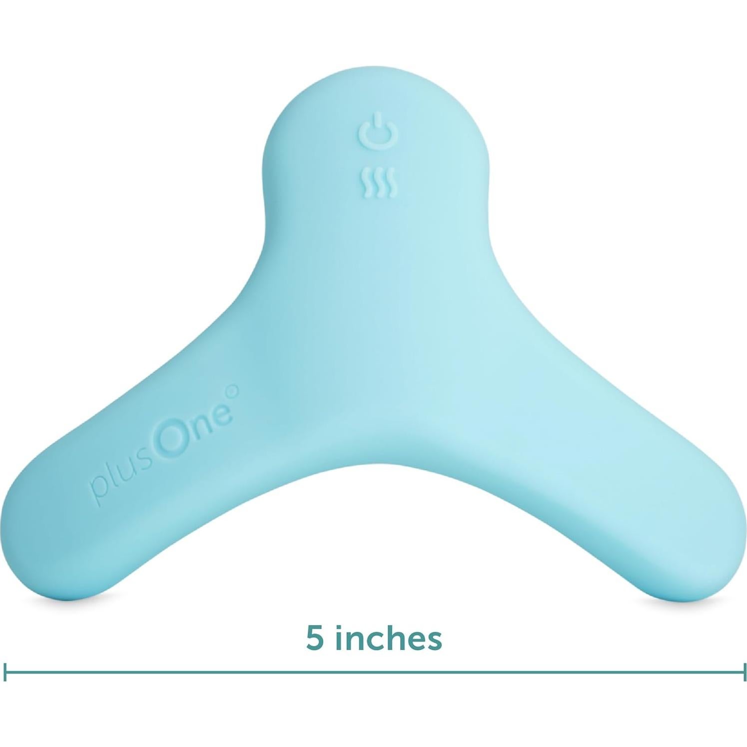 Masajeador de pecho y cuerpo PlusOne, 5 vibraciones, 3 calor