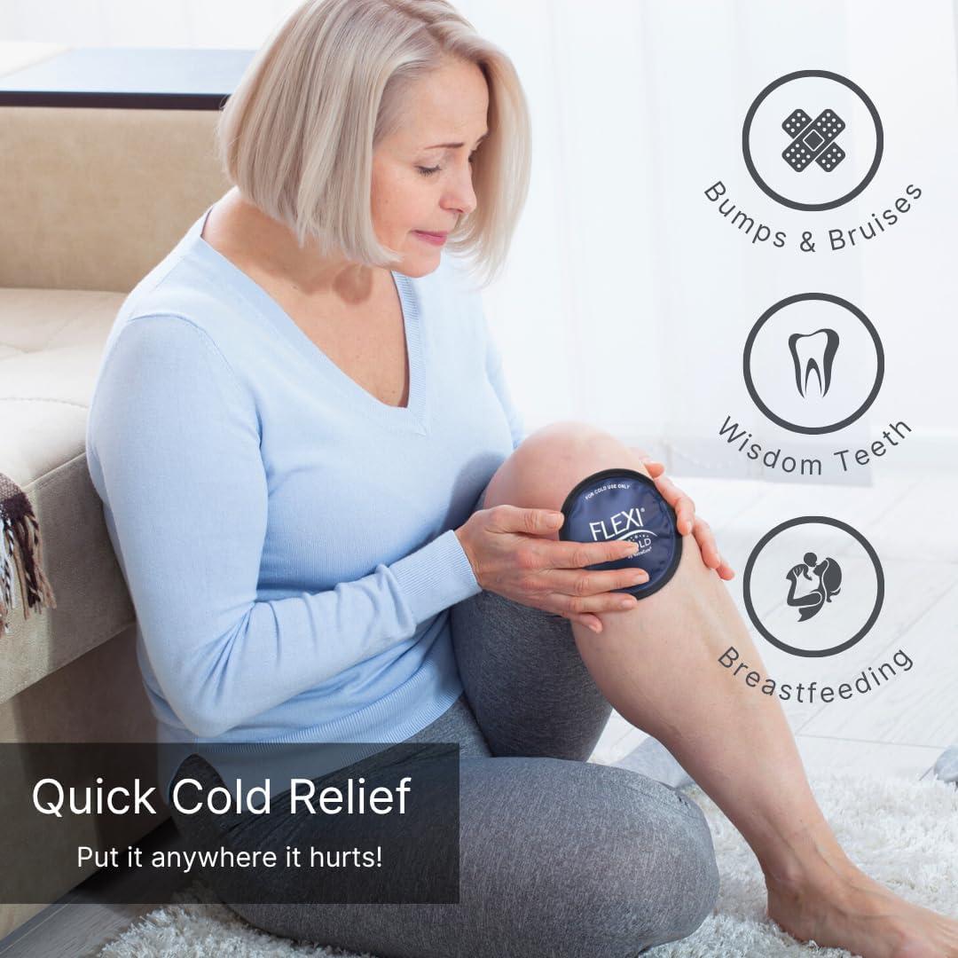 Paquete de Hielo Reutilizable FlexiKold NatraCure - 4 Piezas