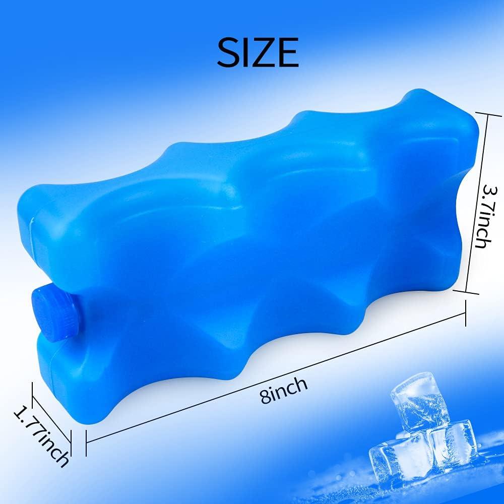 Paquete de 3 Hielos Reutilizables para Leche Materna 20.3cm