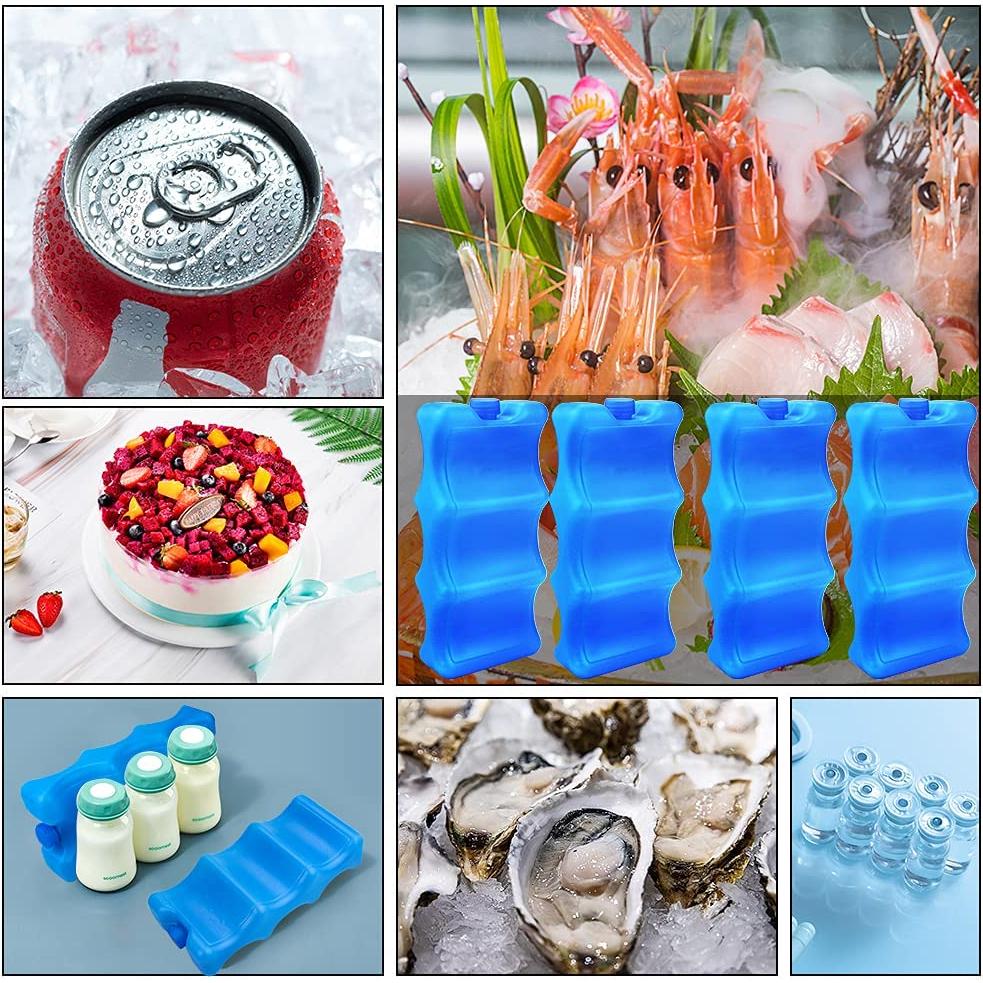 Paquete de 3 Hielos Reutilizables para Leche Materna 20.3cm