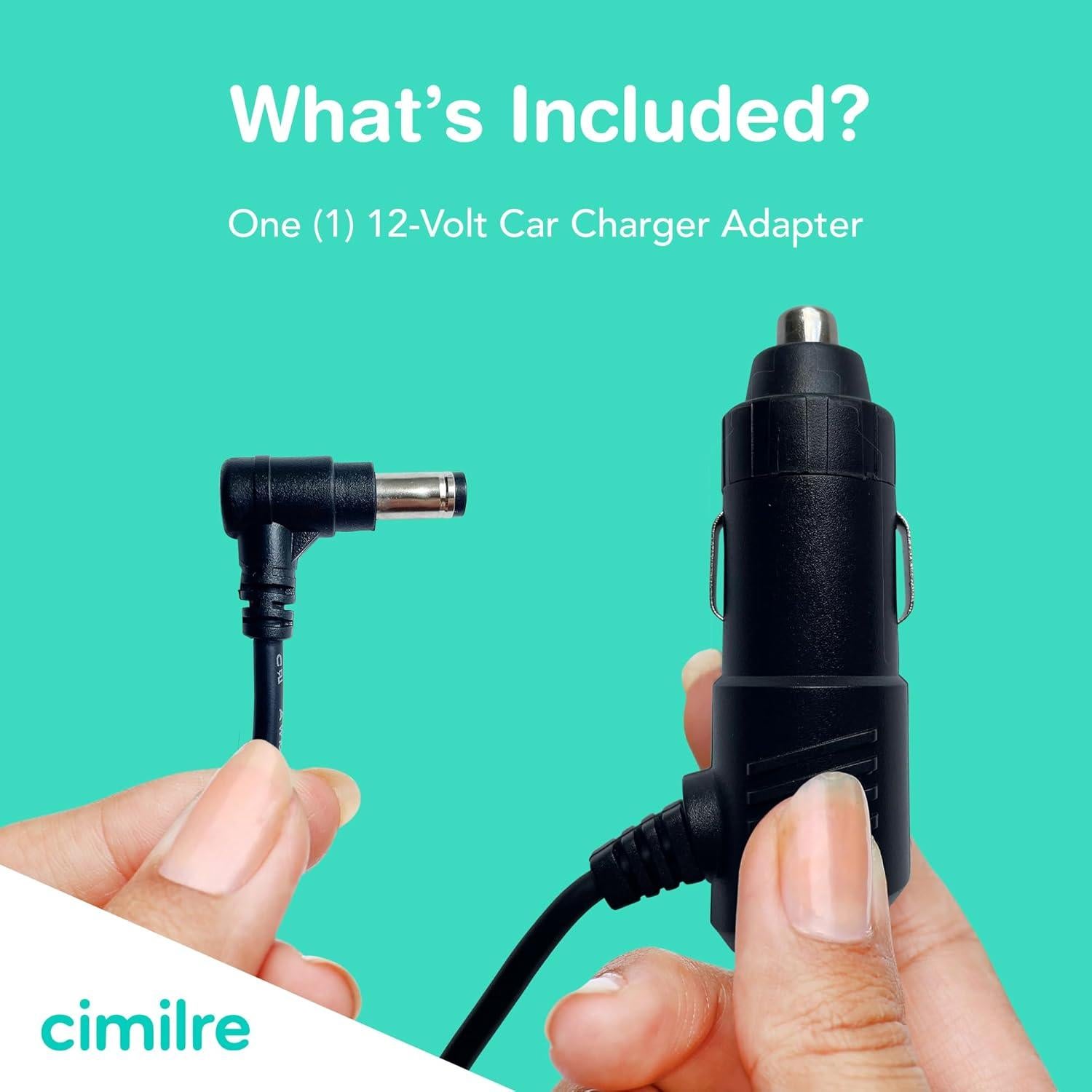 Adaptador de Coche Cimilre S6 y S6+ 12V para Bomba de Pecho