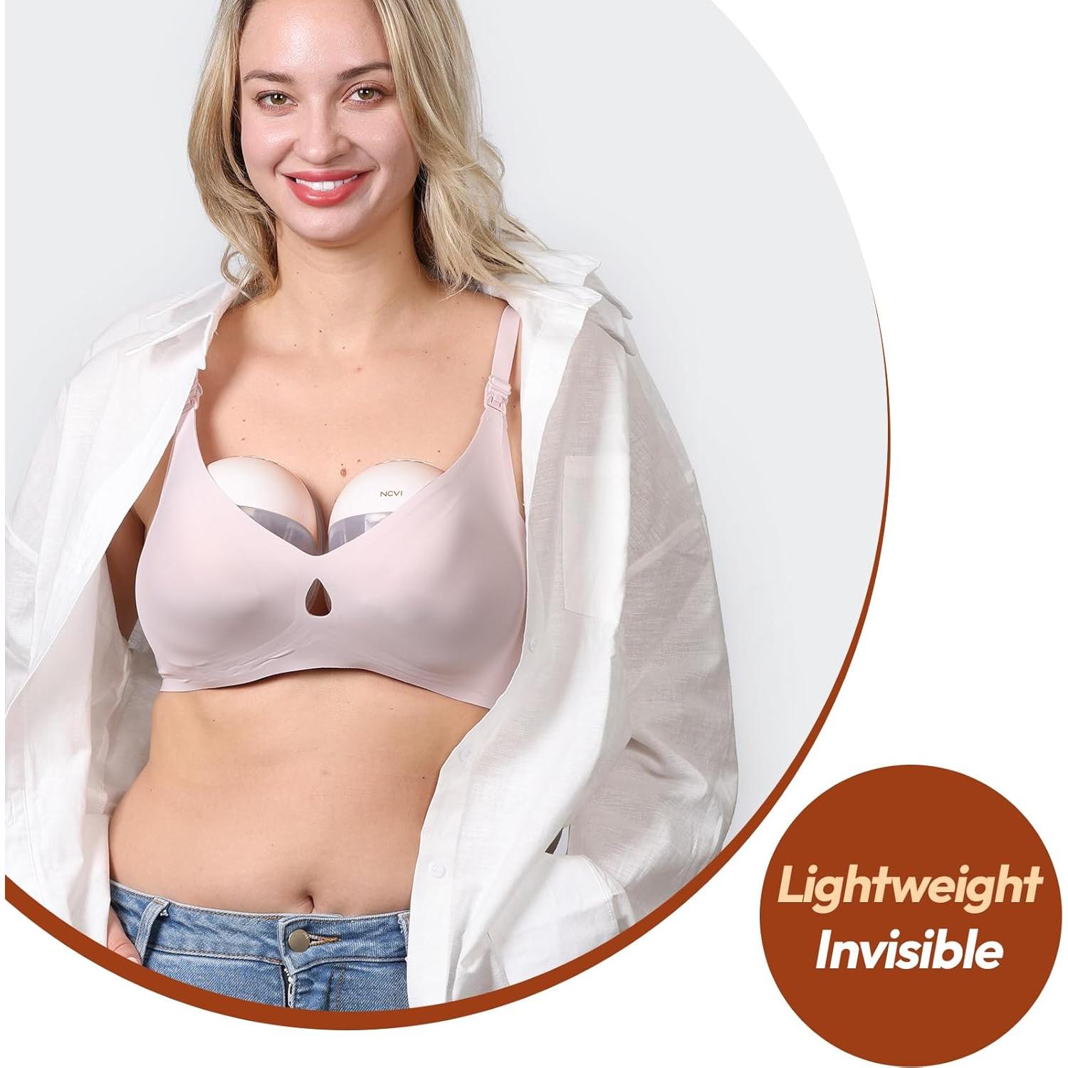 Bomba de Pecho Manos Libres NCVI 8131 Portátil Recargable 4 Modos