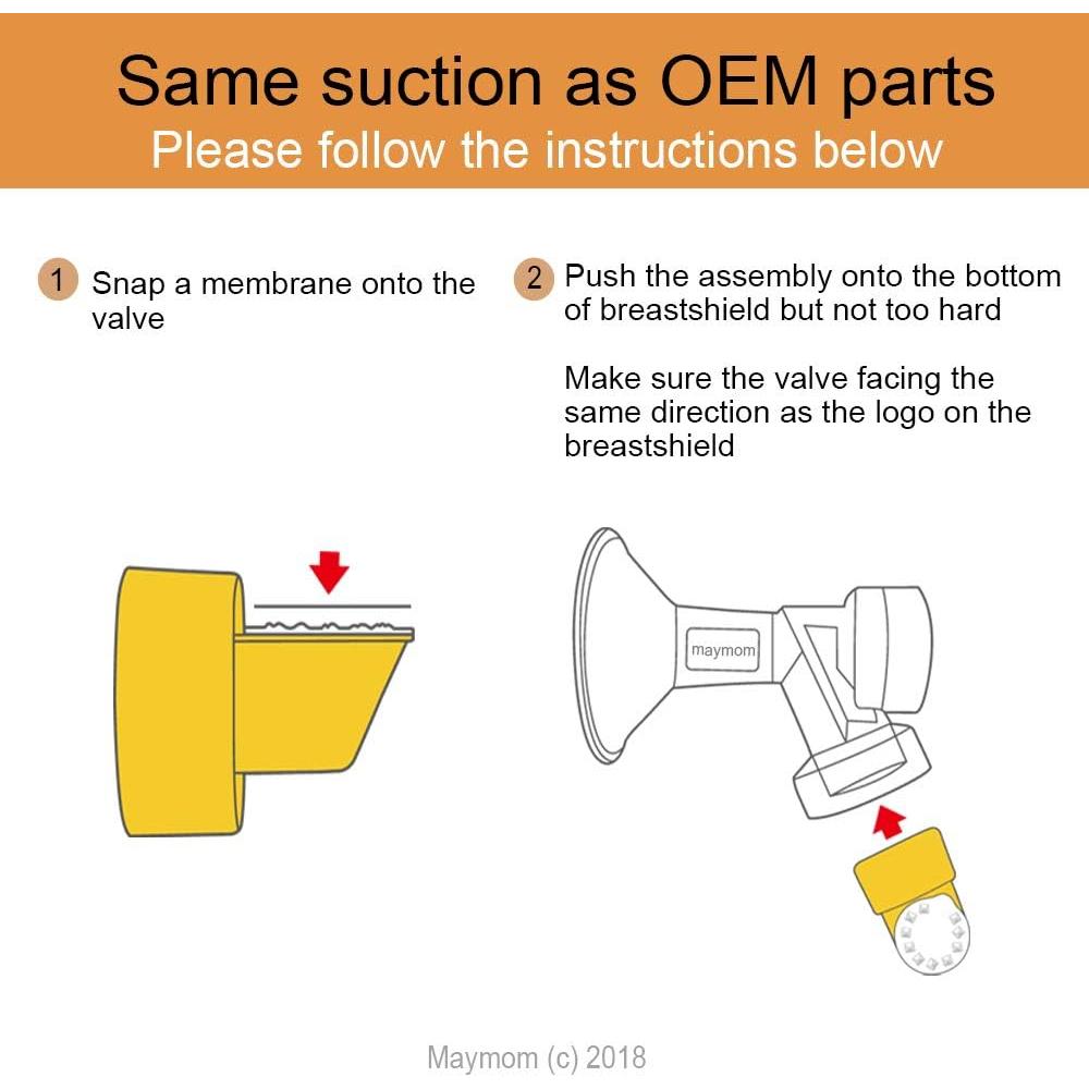 Juego de 8 Piezas Maymom para Medela Pump In Style Advanced