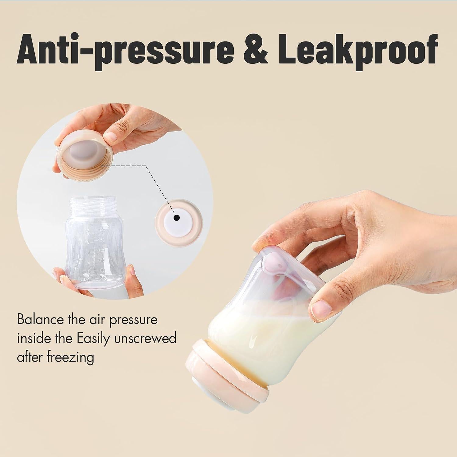 Botellas de Almacenamiento de Leche Materna Phanpy 6pcs 170ml