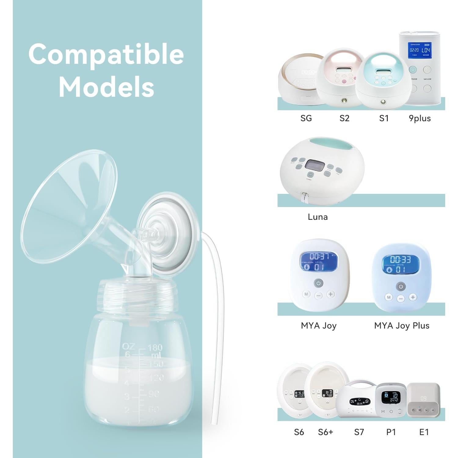 Botellas de Almacenamiento de Leche Materna 180ml Spectra