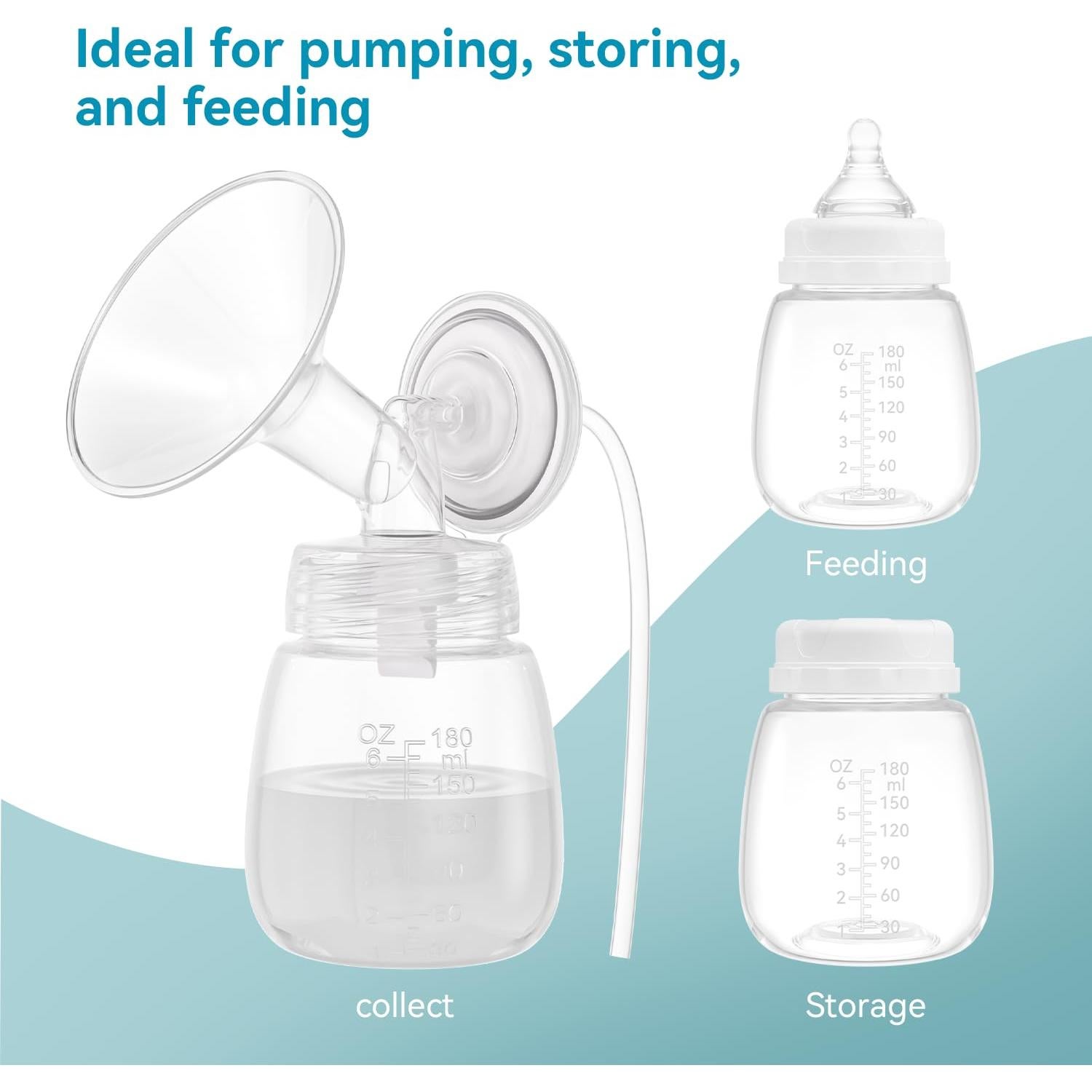 Botellas de Almacenamiento de Leche Materna 180ml Spectra