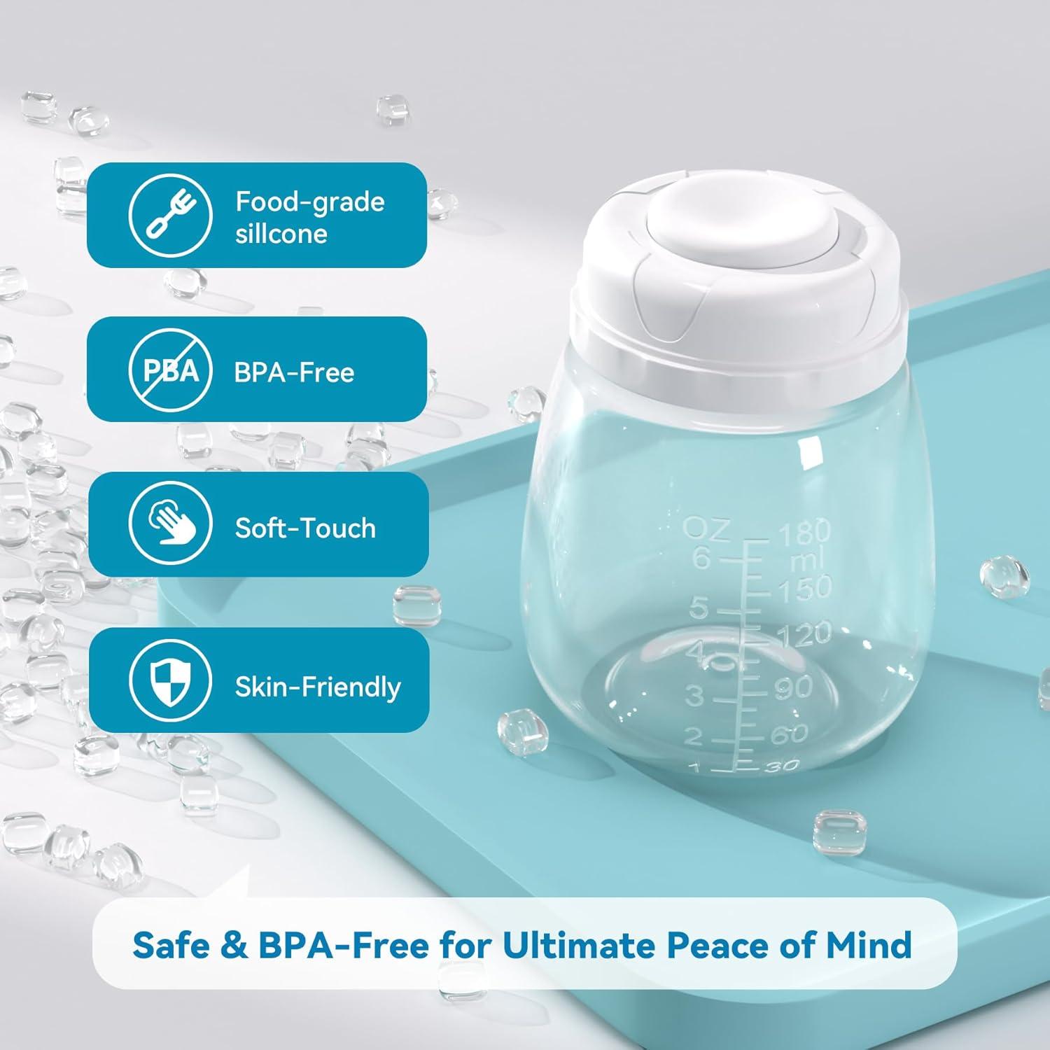 Botellas de Almacenamiento de Leche Materna 180ml Spectra