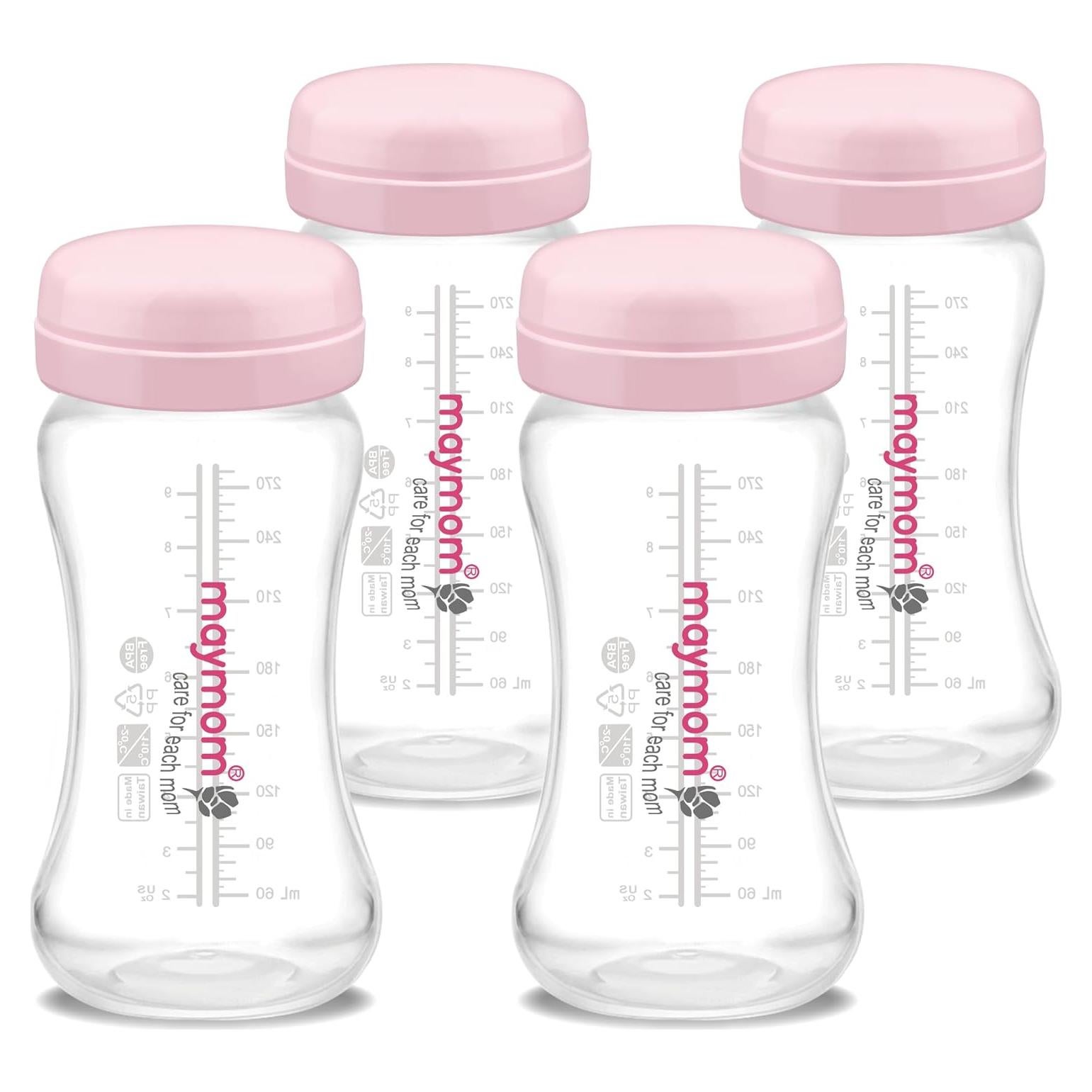 Botellas de Almacenamiento de Leche Maymom 9oz 4ct BPA Free
