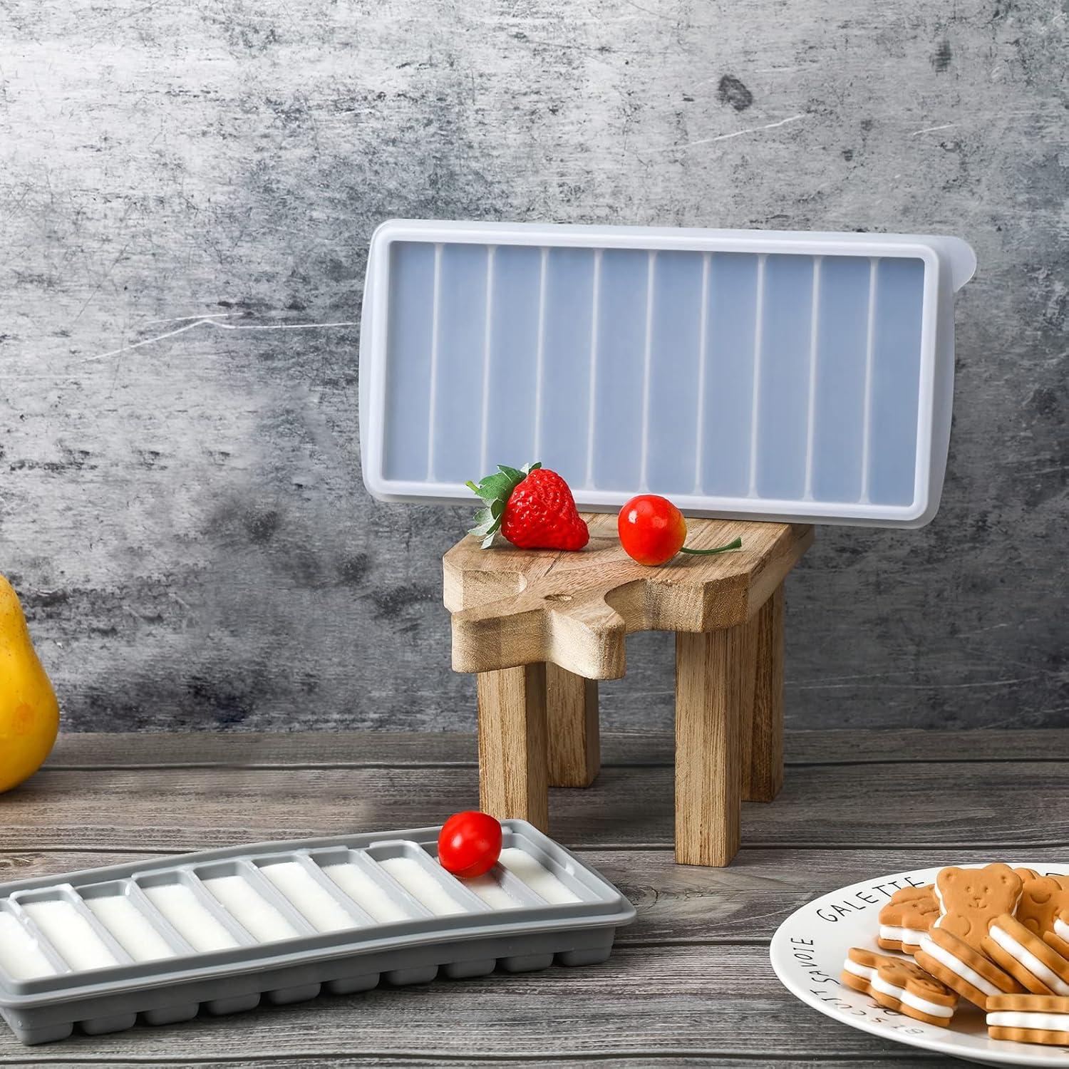 Contenedor de Almacenamiento de Leche Materna Eaasty 20 Piezas Gris