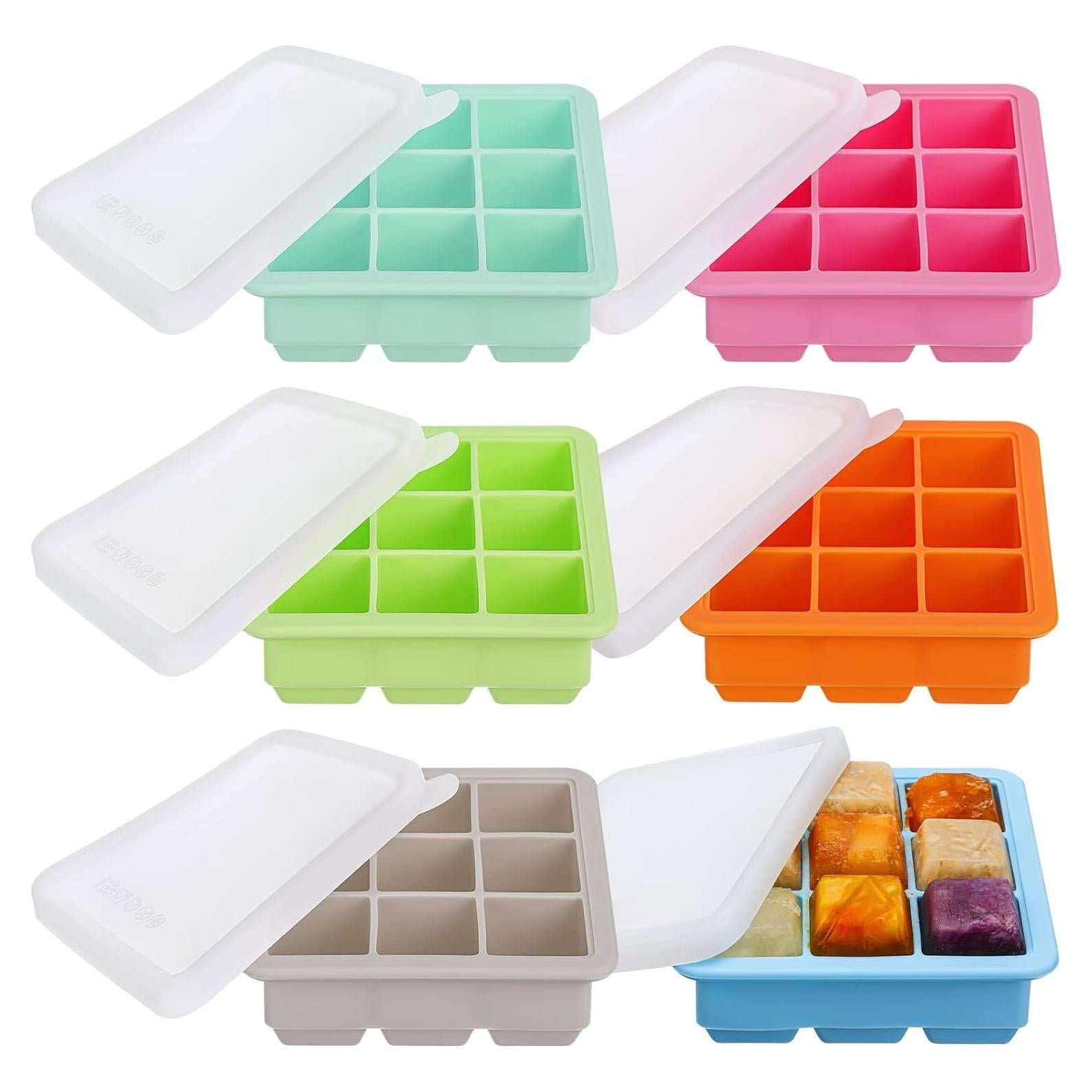 Contenedores de Almacenamiento de Alimentos para Bebés Rtteri 6 Piezas