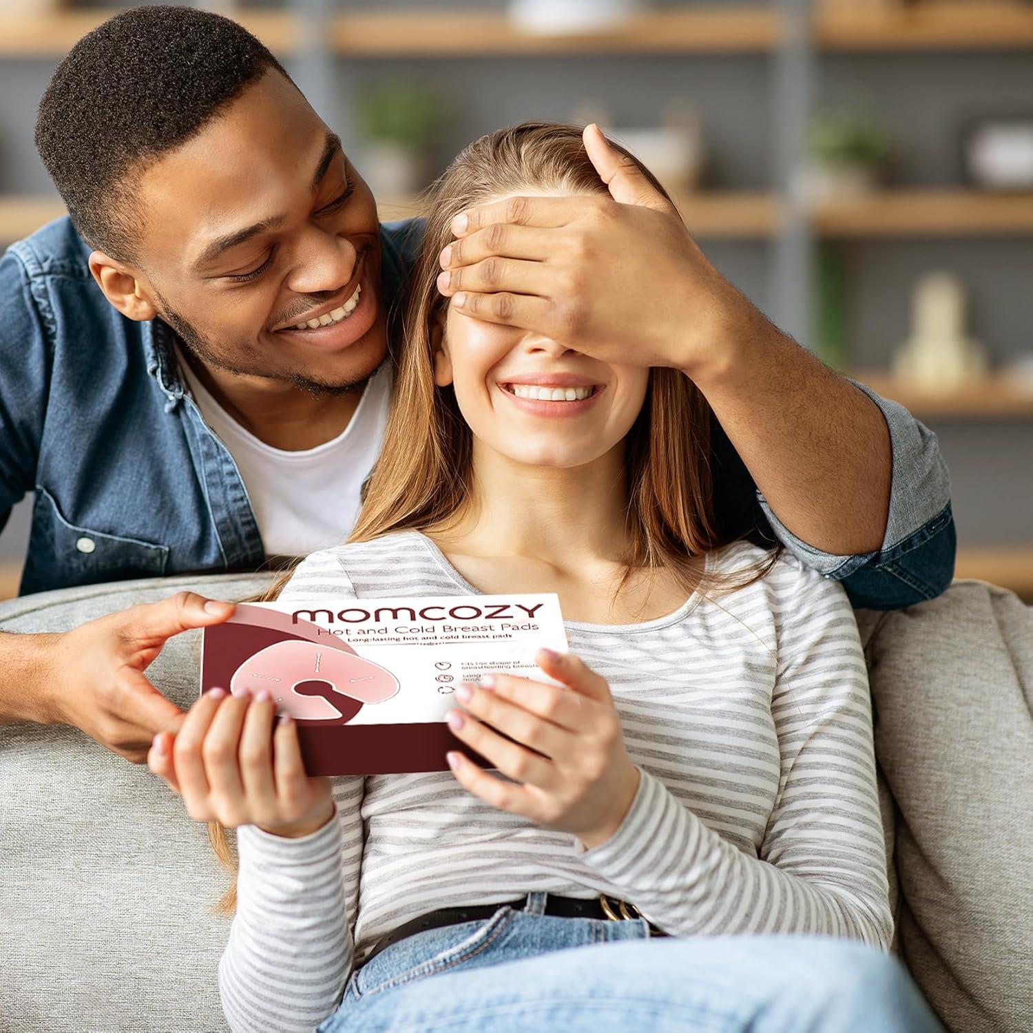 Momcozy Almohadillas de Hidrogel para Lactancia - 8 Piezas