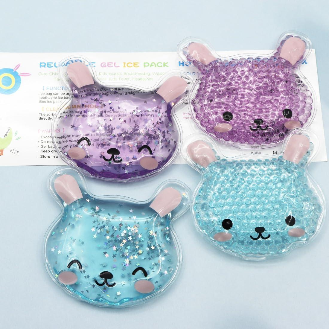 Bolsa de Hielo Reutilizable Boo Boo - Alivio para Niños 4 Pcs