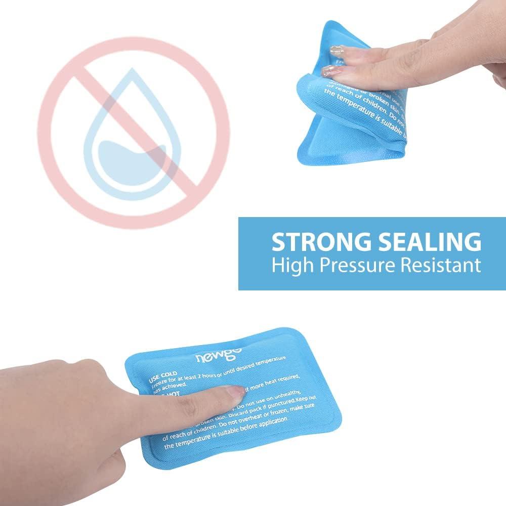 Paquetes de Hielo Reutilizables NEWGO - 6 Paquetes 11.4x8.1cm