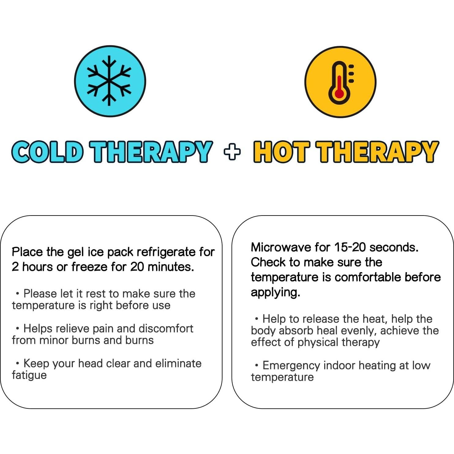 4 Paquetes de Hielo Reutilizables para Niños Herb Life 9.7x8.1 cm