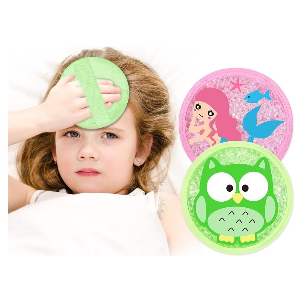 Paquetes de Hielo Reutilizables CONBELLA 12.2 cm para Niños