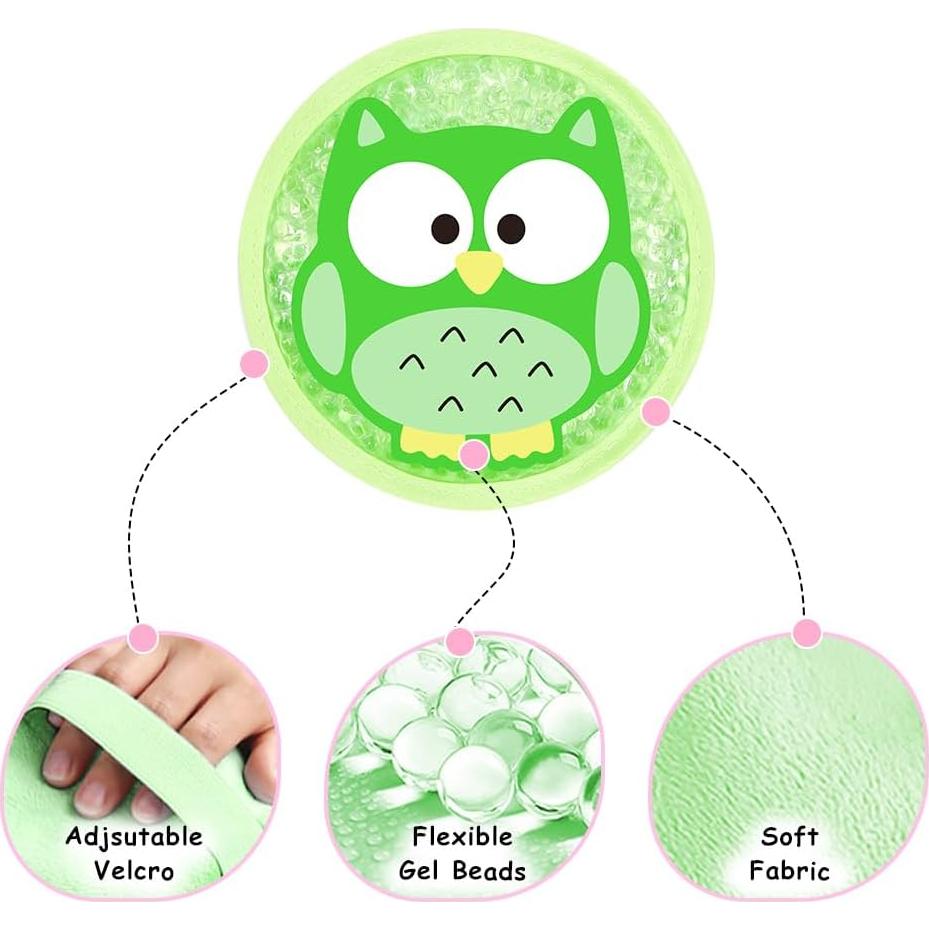 Paquetes de Hielo Reutilizables CONBELLA 12.2 cm para Niños