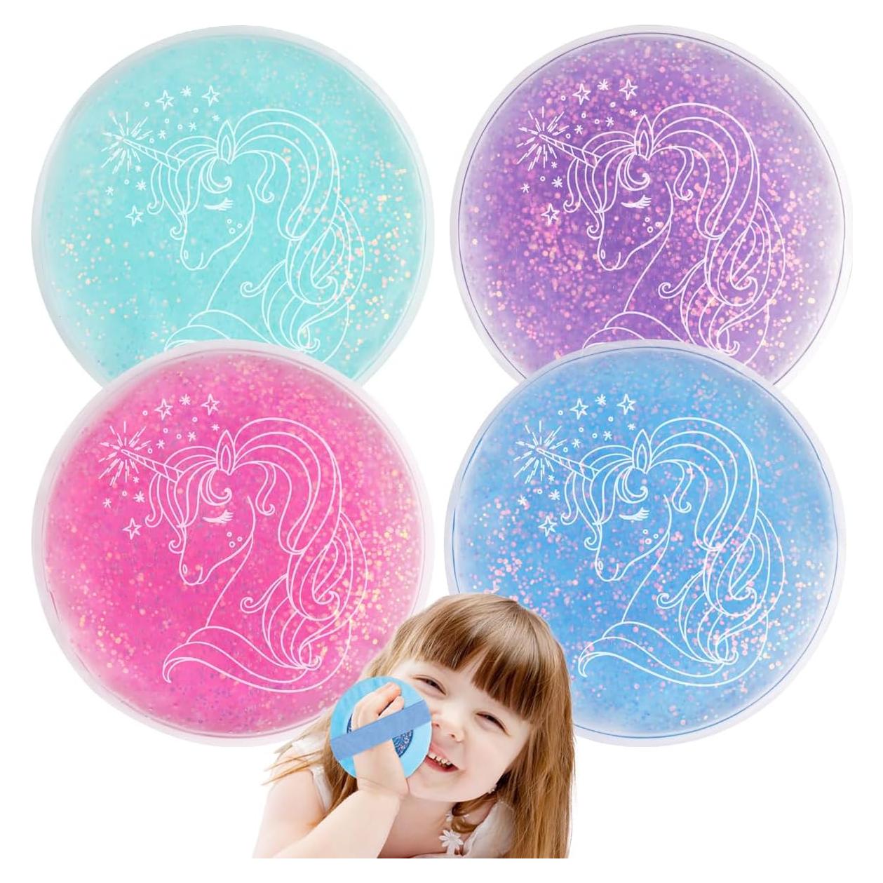 Paquete de Hielo para Niños Hilph - 4 Paquetes Reutilizables con Funda