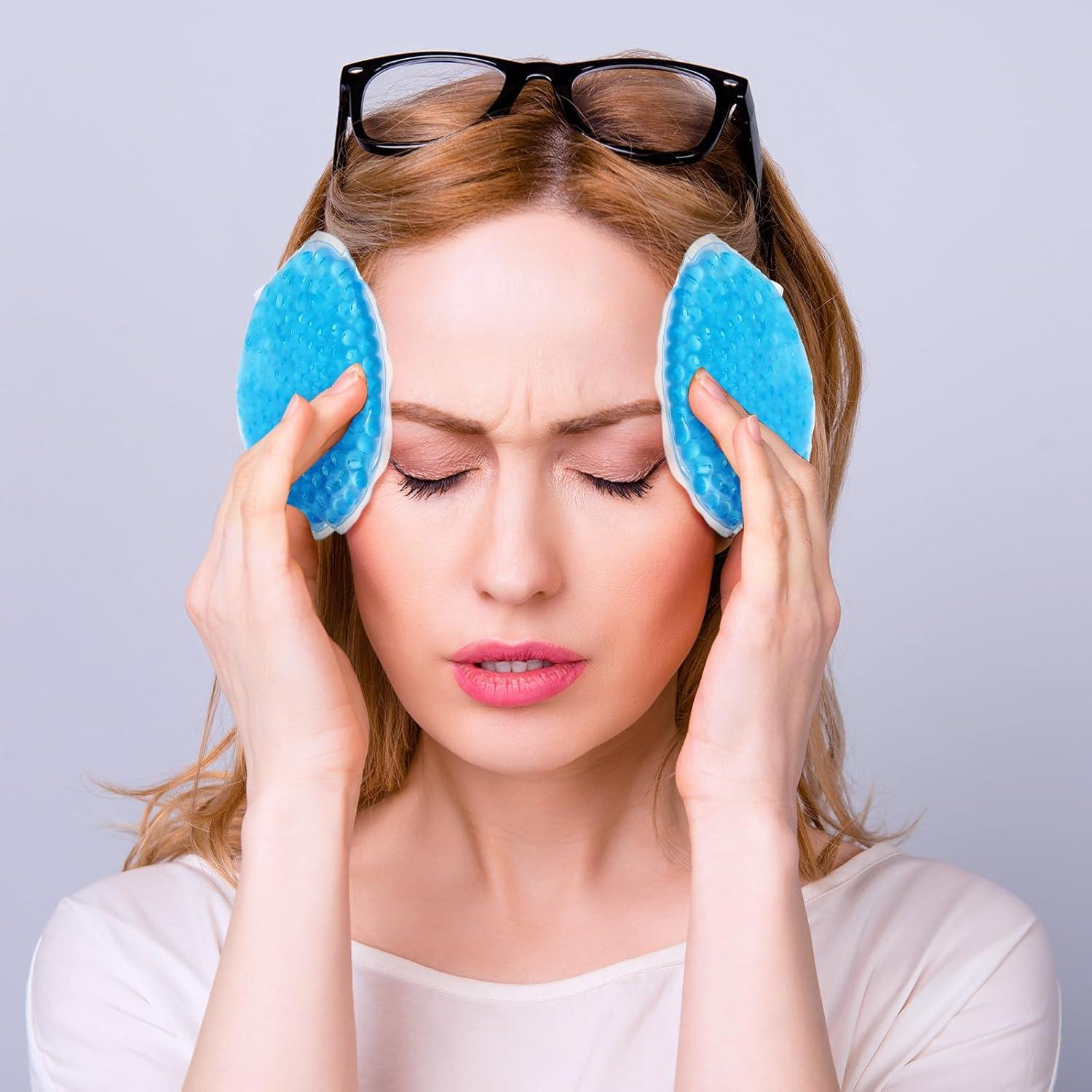 Paquetes de Hielo Reutilizables TrelaCo 60 Pcs 10x10 cm