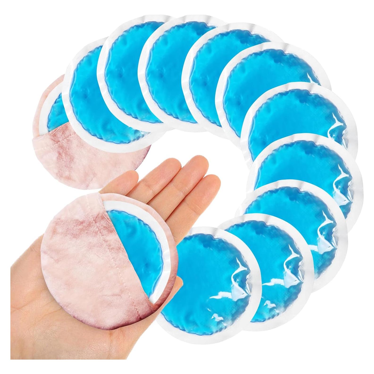 Paquete de Hielo Redondo Pequeño WOTING 10.16 cm - 12 Unidades