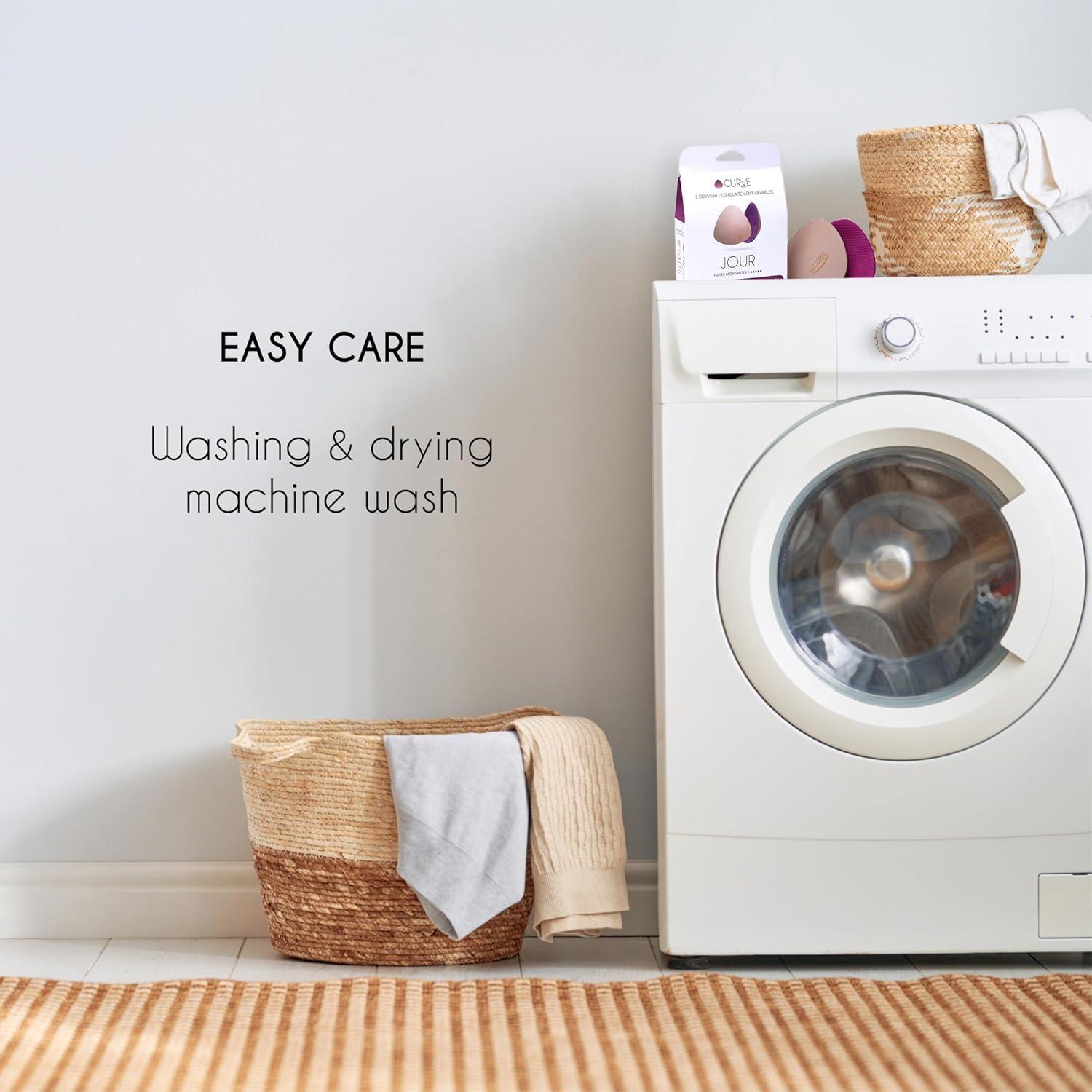 Almohadillas de Lactancia Reutilizables Essential Plus Day - 4 Pzas - Ultra Absorbentes y Lavables