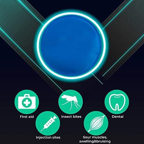 Paquete de Hielo Gel Reutilizable Sport Emblema 2 Pcs 14 cm